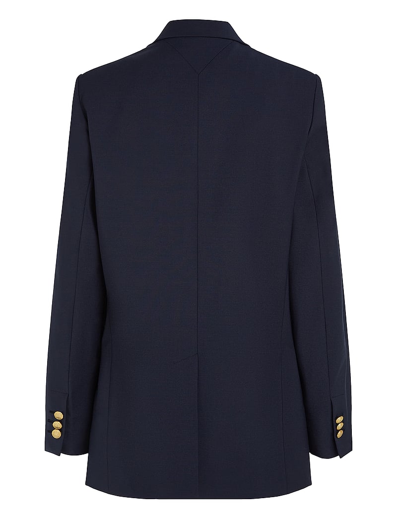 Tommy Hilfiger - COOL WOOL RELAXED SB BLAZER - dark night navy - 4