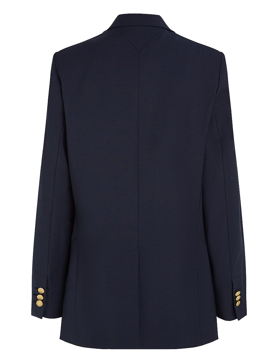 Tommy Hilfiger - COOL WOOL RELAXED SB BLAZER - dark night navy - 4