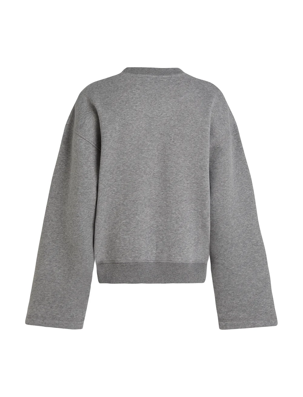 Tommy Hilfiger - REG VARSITY C-NK WIDE SLV - sweatshirts - mid grey heather - 4