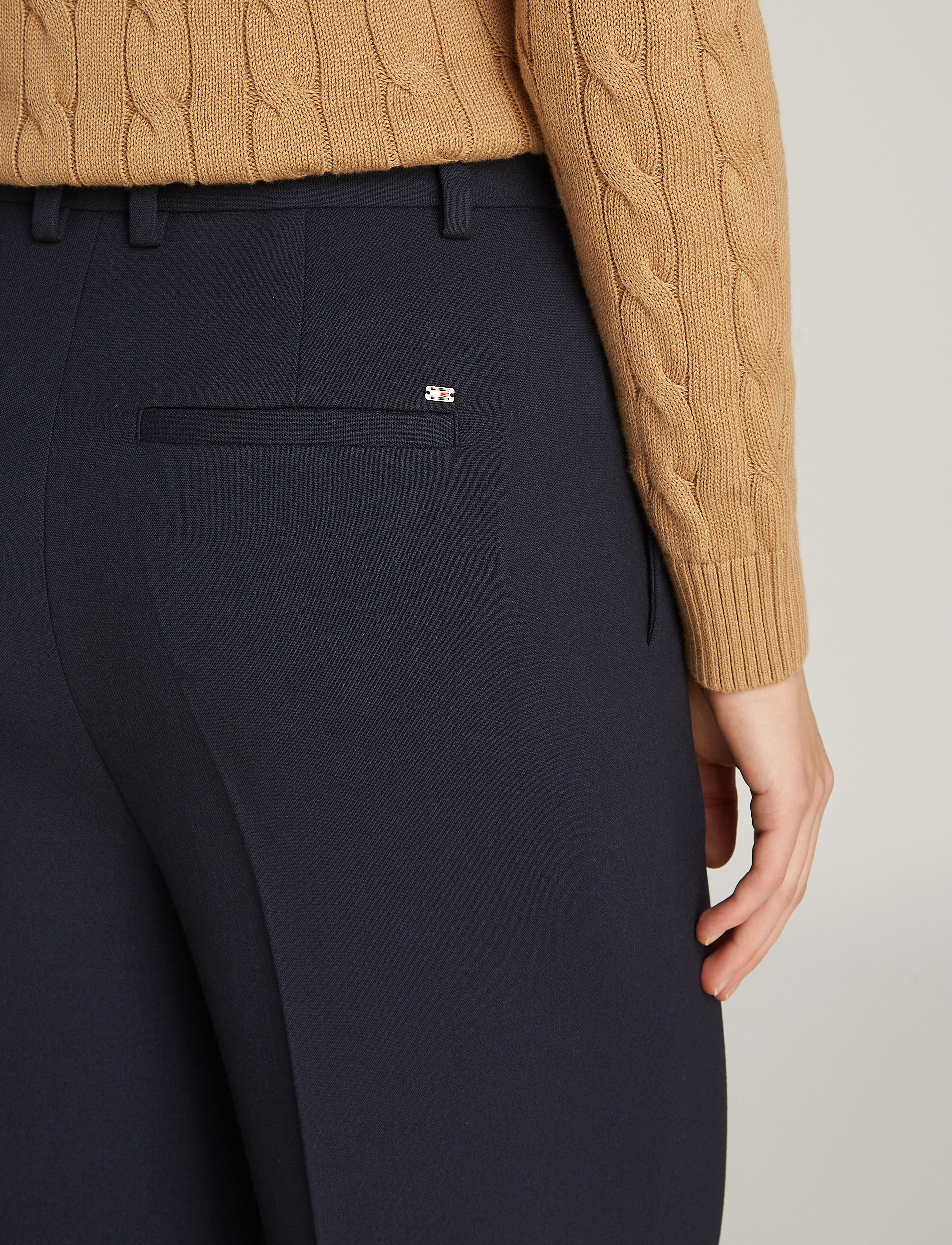Tommy Hilfiger - PUNTO RELAXED STRAIGHT PANT - habitbukser - dark night navy - 3