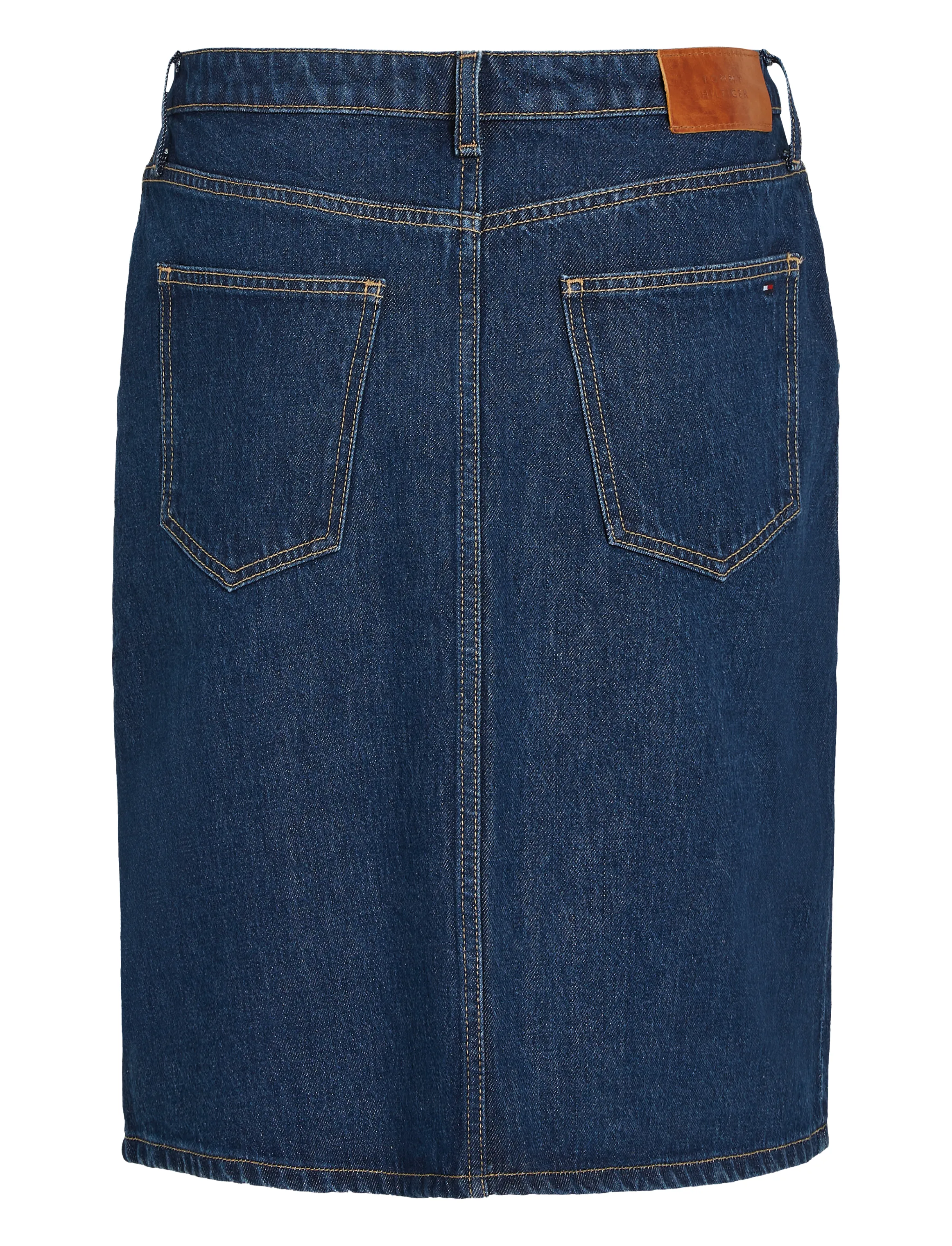 Tommy Hilfiger - DNM KNEE STRAIGHT SKIRT RW ACE - jupes en jeans - ace - 2