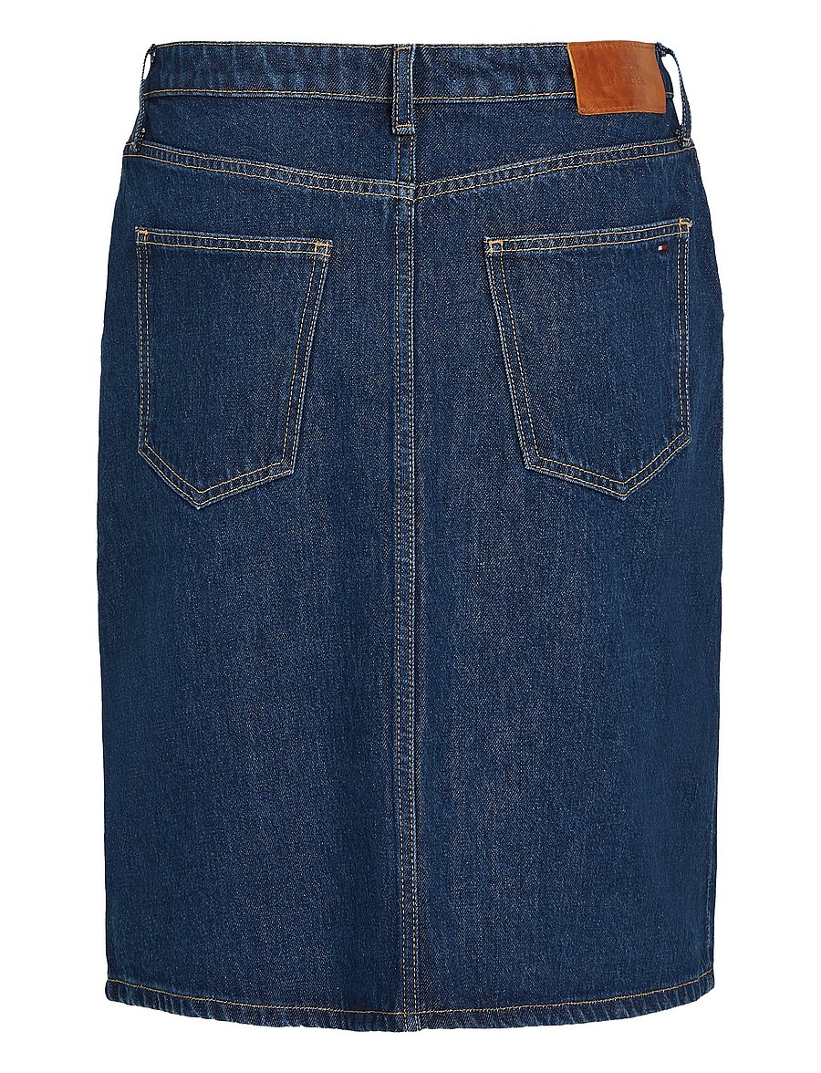 Tommy Hilfiger - DNM KNEE STRAIGHT SKIRT RW ACE - jupes en jeans - ace - 2