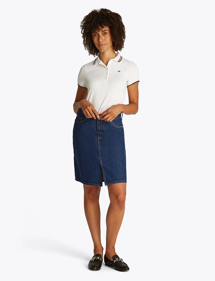 Tommy Hilfiger - DNM KNEE STRAIGHT SKIRT RW ACE - jupes en jeans - ace - 5