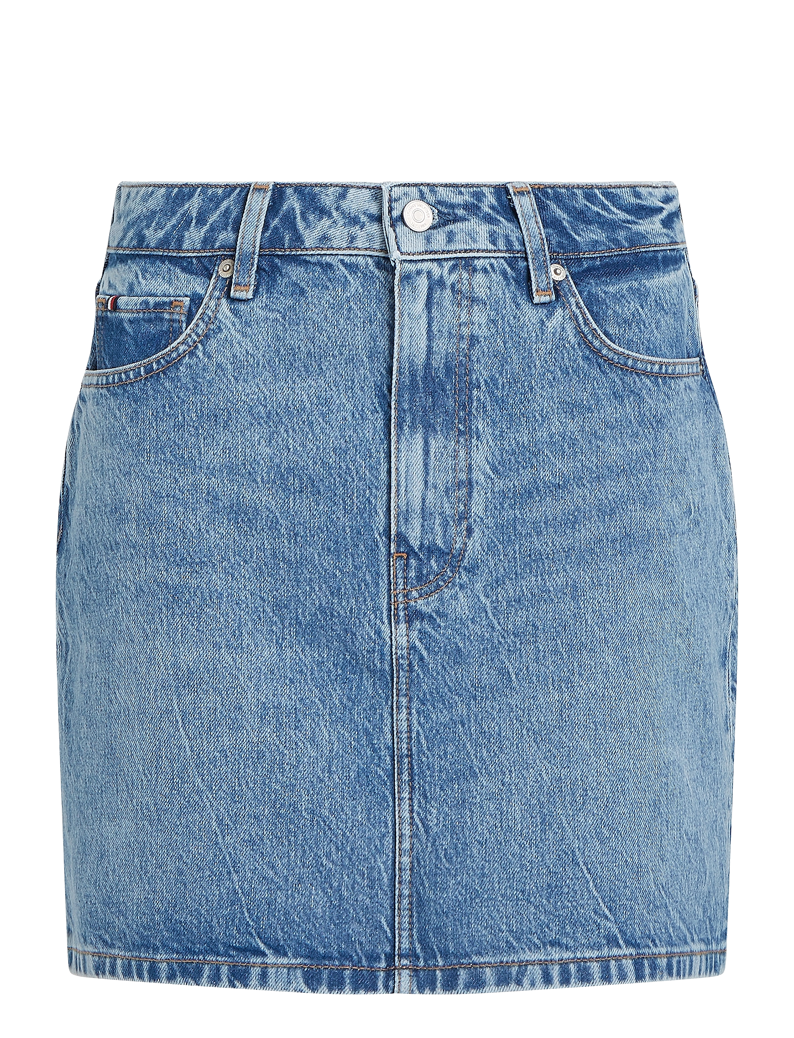 Tommy Hilfiger DNM MINI SKIRT HW ALI - Jeansröcke - ALI / blue