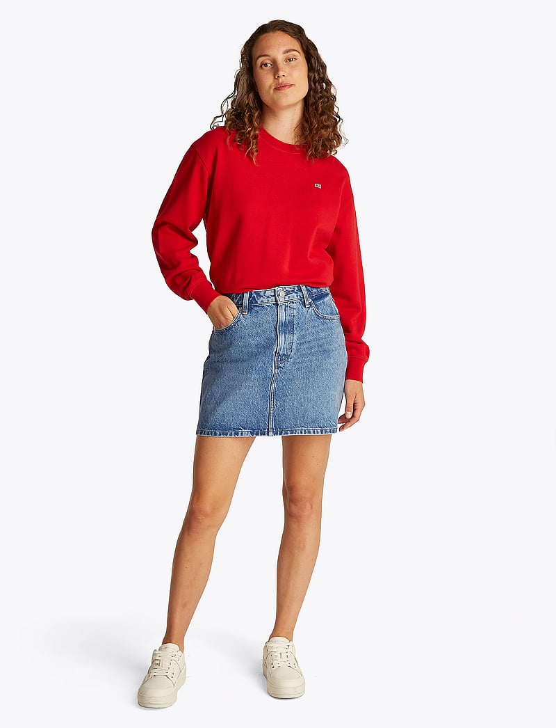 Tommy Hilfiger - DNM MINI SKIRT HW ALI - teksaseelikud - ali - 0