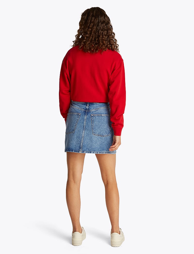 Tommy Hilfiger - DNM MINI SKIRT HW ALI - teksaseelikud - ali - 2