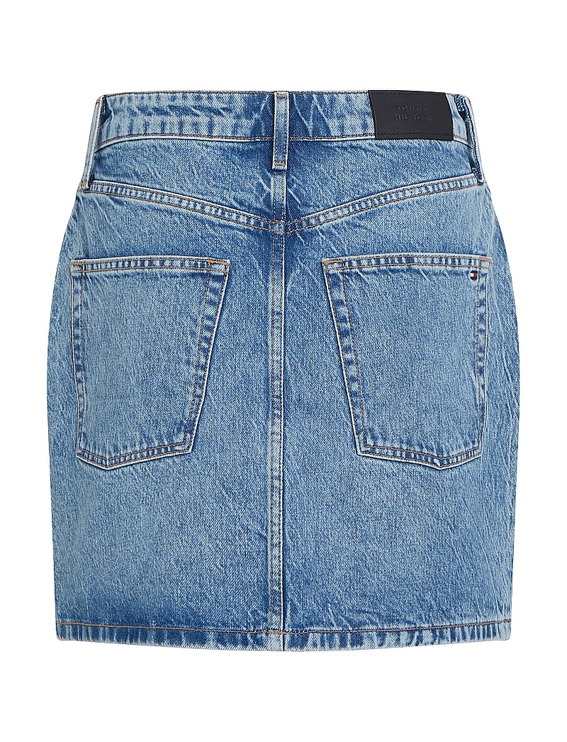 Tommy Hilfiger - DNM MINI SKIRT HW ALI - teksaseelikud - ali - 4