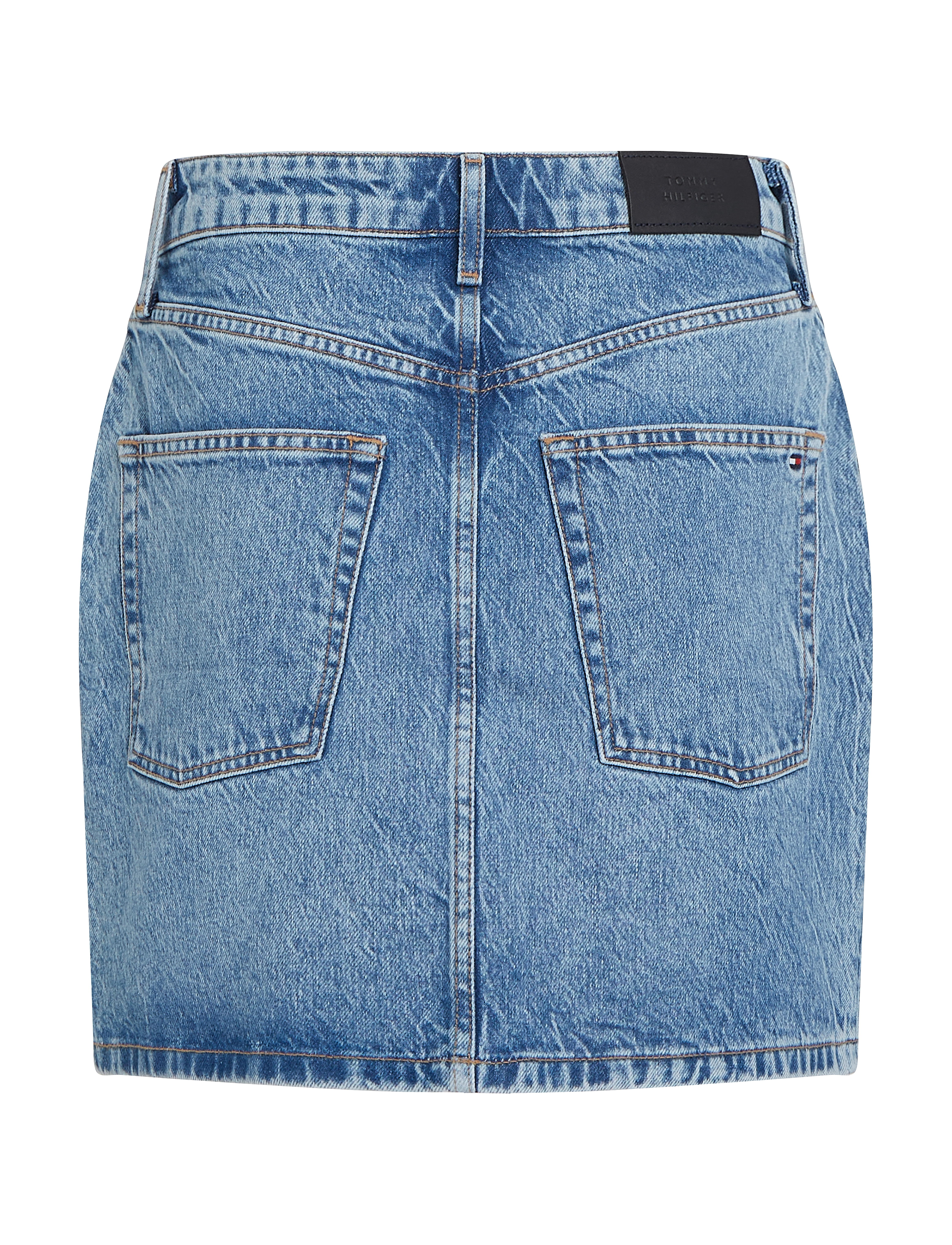 Tommy Hilfiger - DNM MINI SKIRT HW ALI - ali - 4