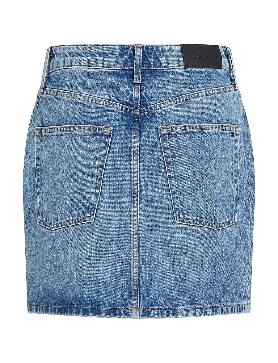 Tommy Hilfiger - DNM MINI SKIRT HW ALI - ali - 4