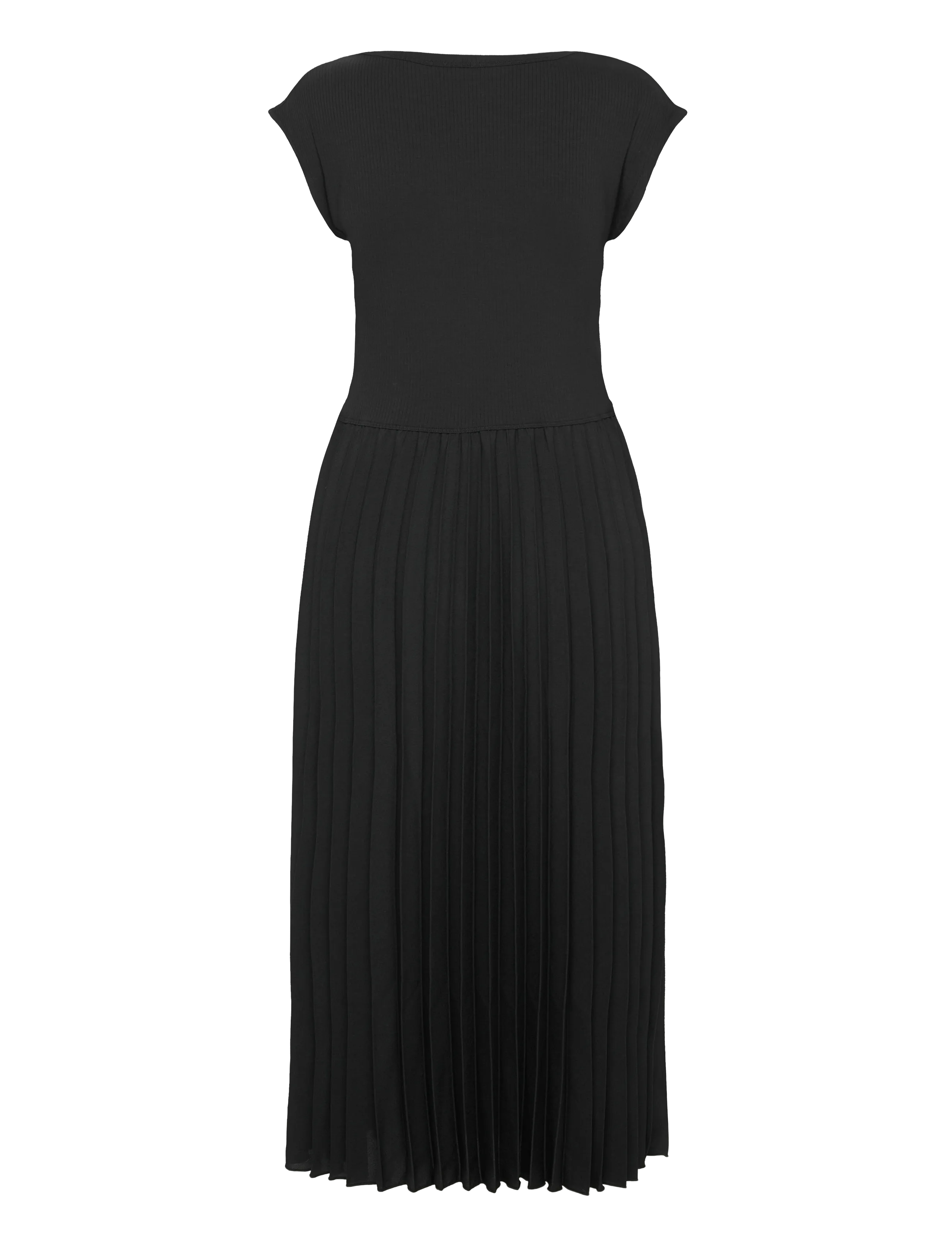 Tommy Hilfiger - 5X2 RIB MIDI F&F DRS - black - 2