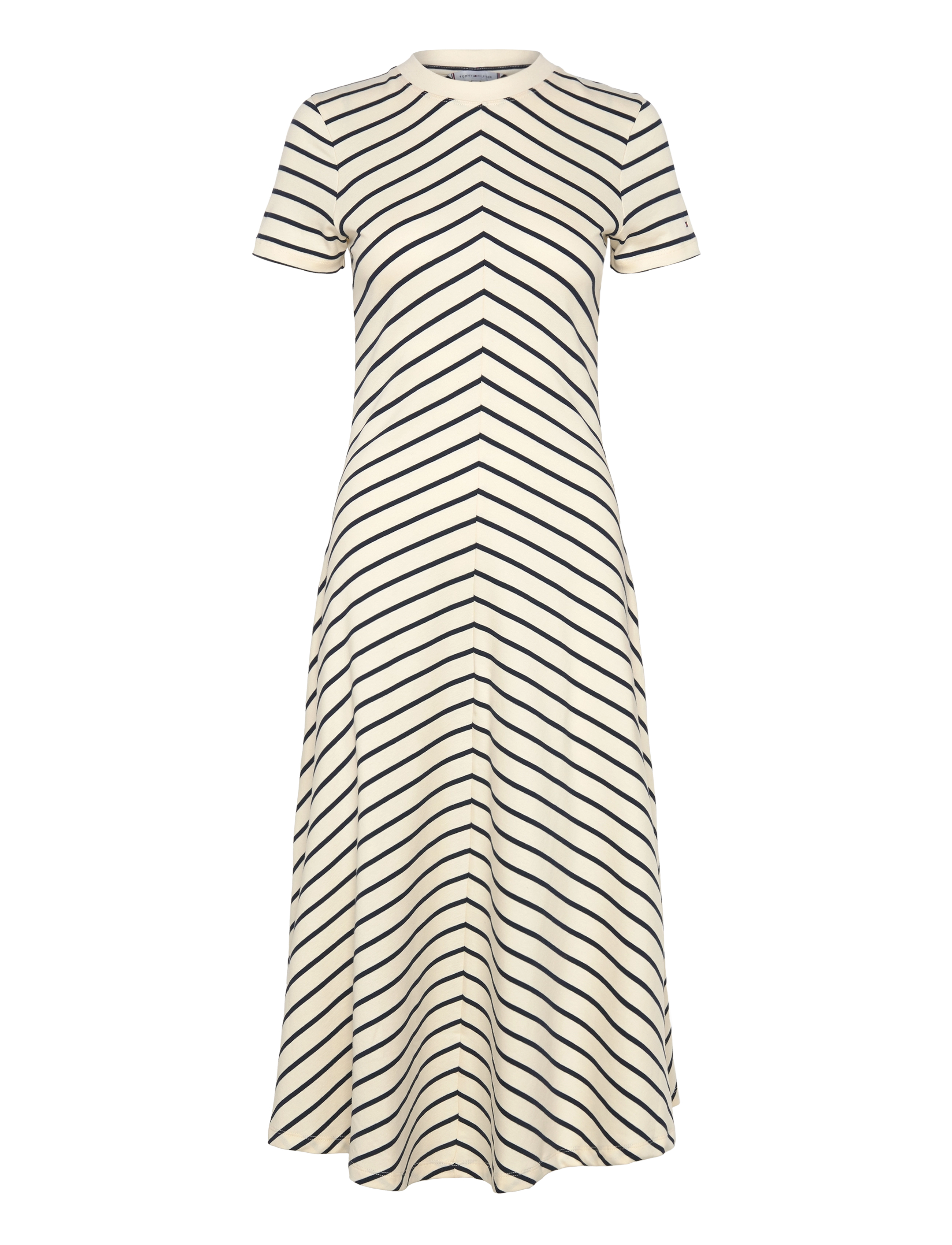 Tommy Hilfiger - MODERN F&F MIDI DRESS - calico/dark night navy stp - 1