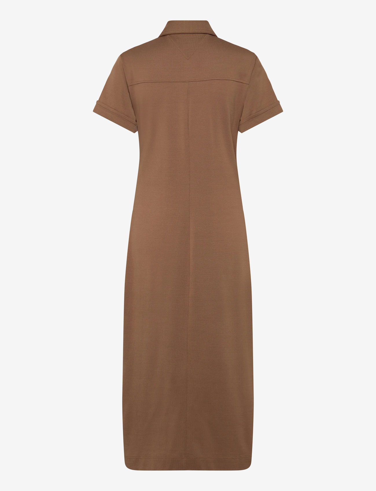 Tommy Hilfiger - GOLD BUTTON MIDI SHIRT DRS - skjortklänningar - hickory - 2