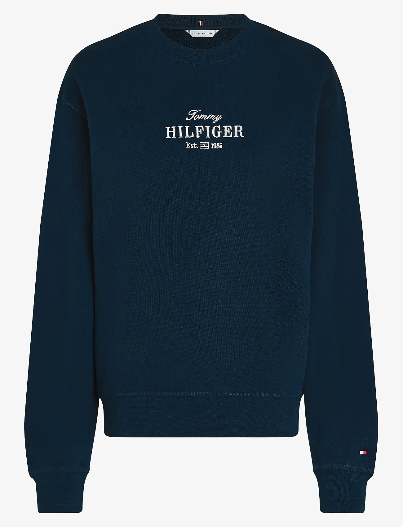 Tommy Hilfiger - REG HILFIGER SWEATSHIRT - sweatshirts - dark night navy - 1