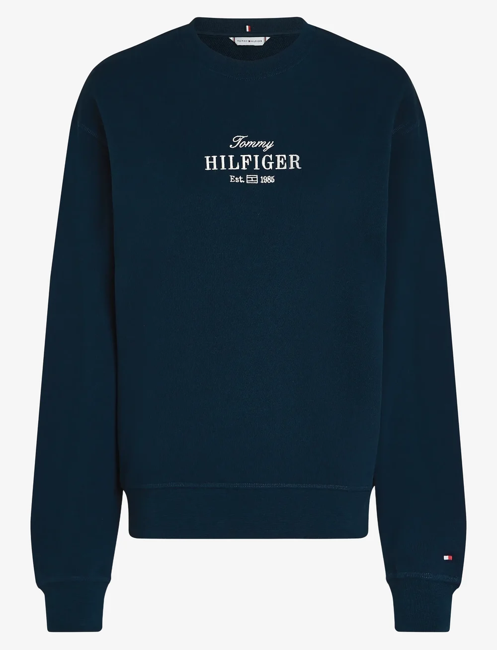 Tommy Hilfiger - REG HILFIGER SWEATSHIRT - alltags-style - dark night navy - 1