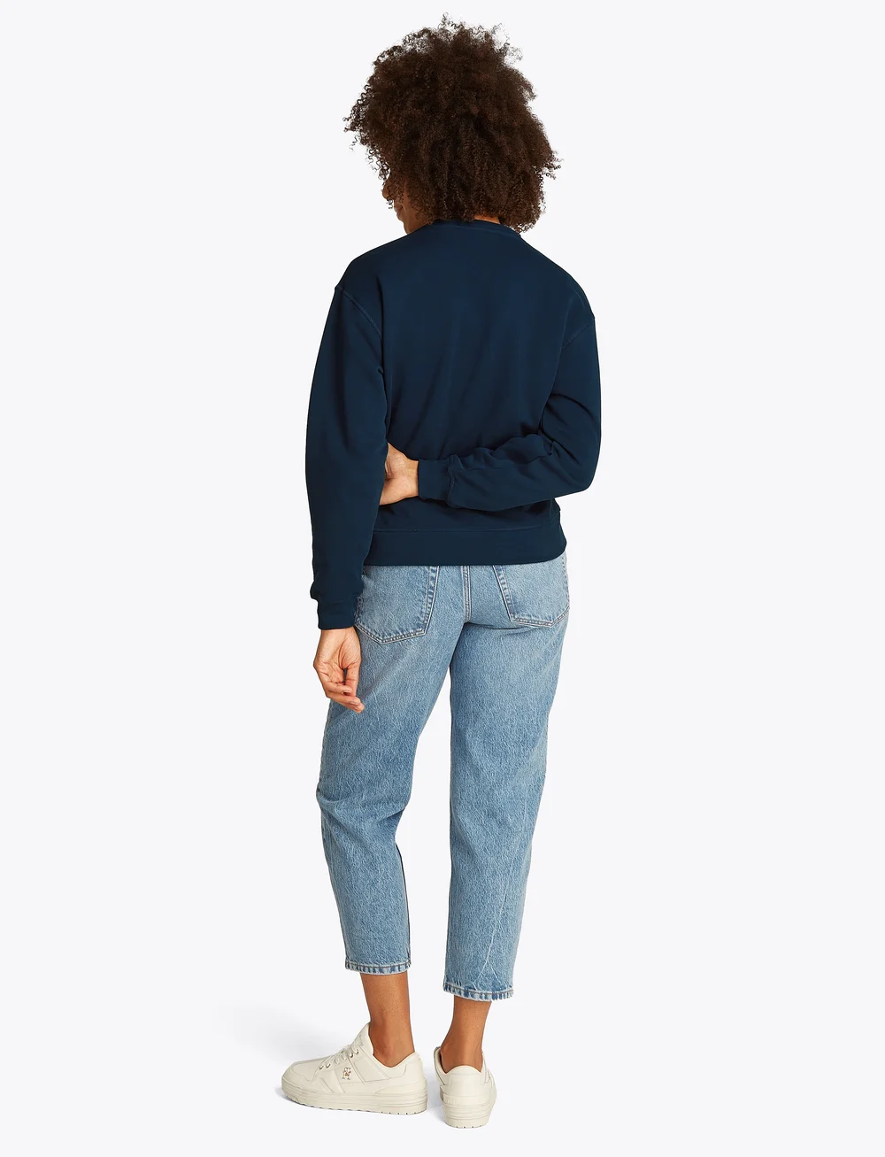 Tommy Hilfiger - REG HILFIGER SWEATSHIRT - alltags-style - dark night navy - 3
