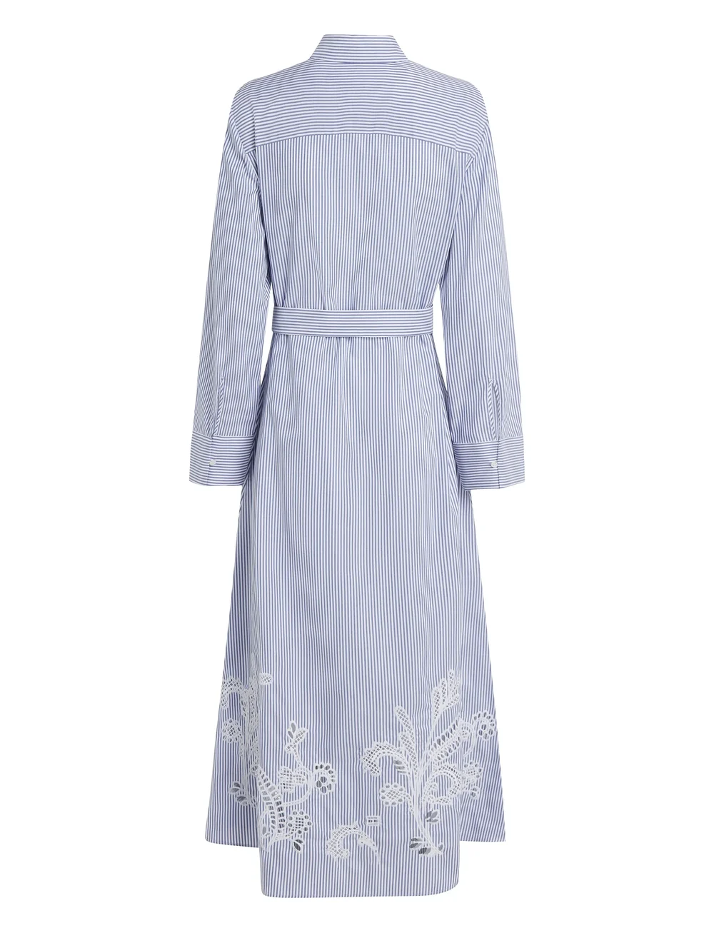 Tommy Hilfiger - BRODERIE ANGLAISE CO SHIRT DRESS - särkkleidid - classic ithaca/ cobalt blue - 3