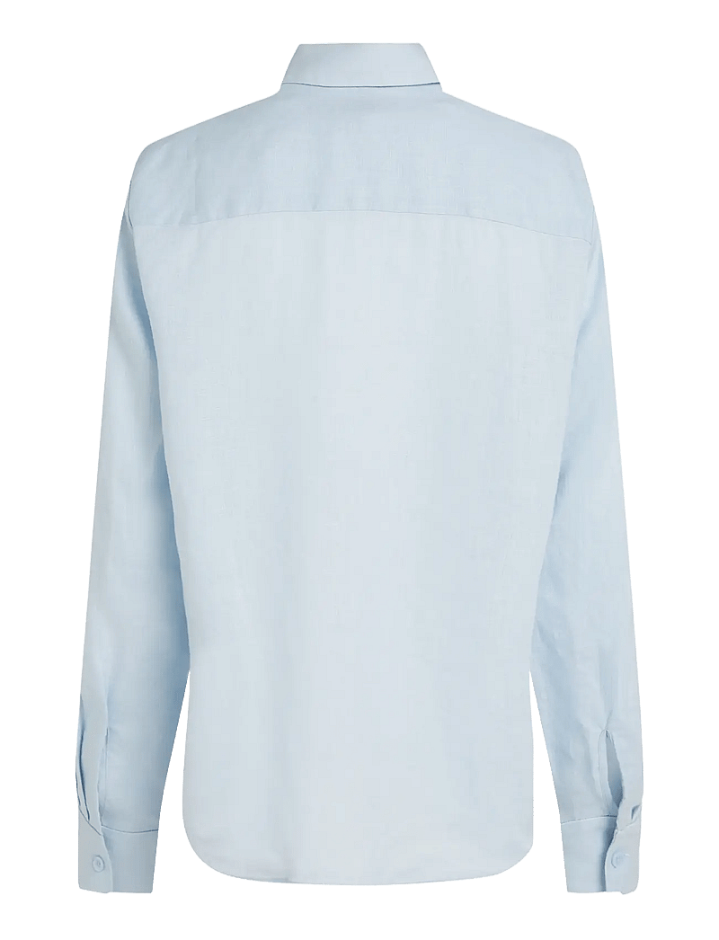 Tommy Hilfiger - ESS LINEN RELAXED SHIRT - linneskjortor - breezy blue - 2