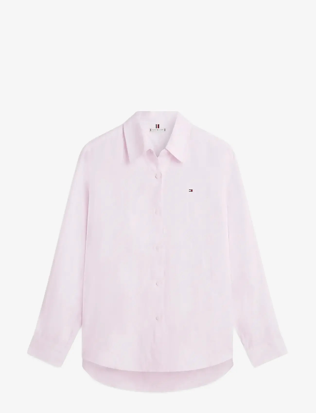 Tommy Hilfiger - ESS LINEN RELAXED LS SHIRT - leinenhemden - lilac powder - 1
