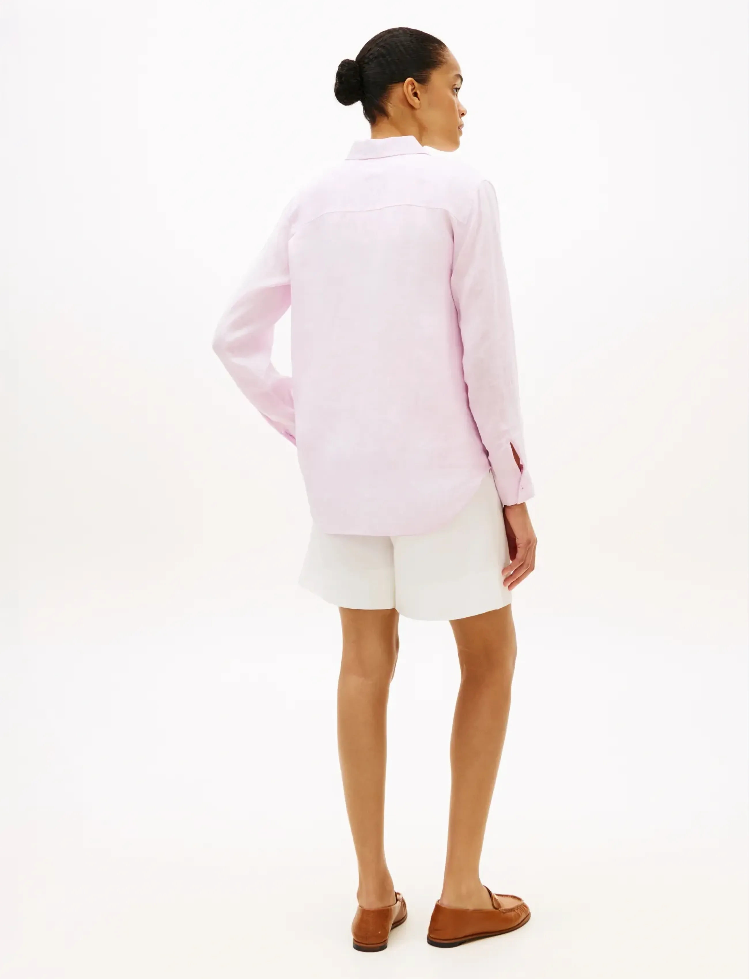 Tommy Hilfiger - ESS LINEN RELAXED LS SHIRT - leinenhemden - lilac powder - 2