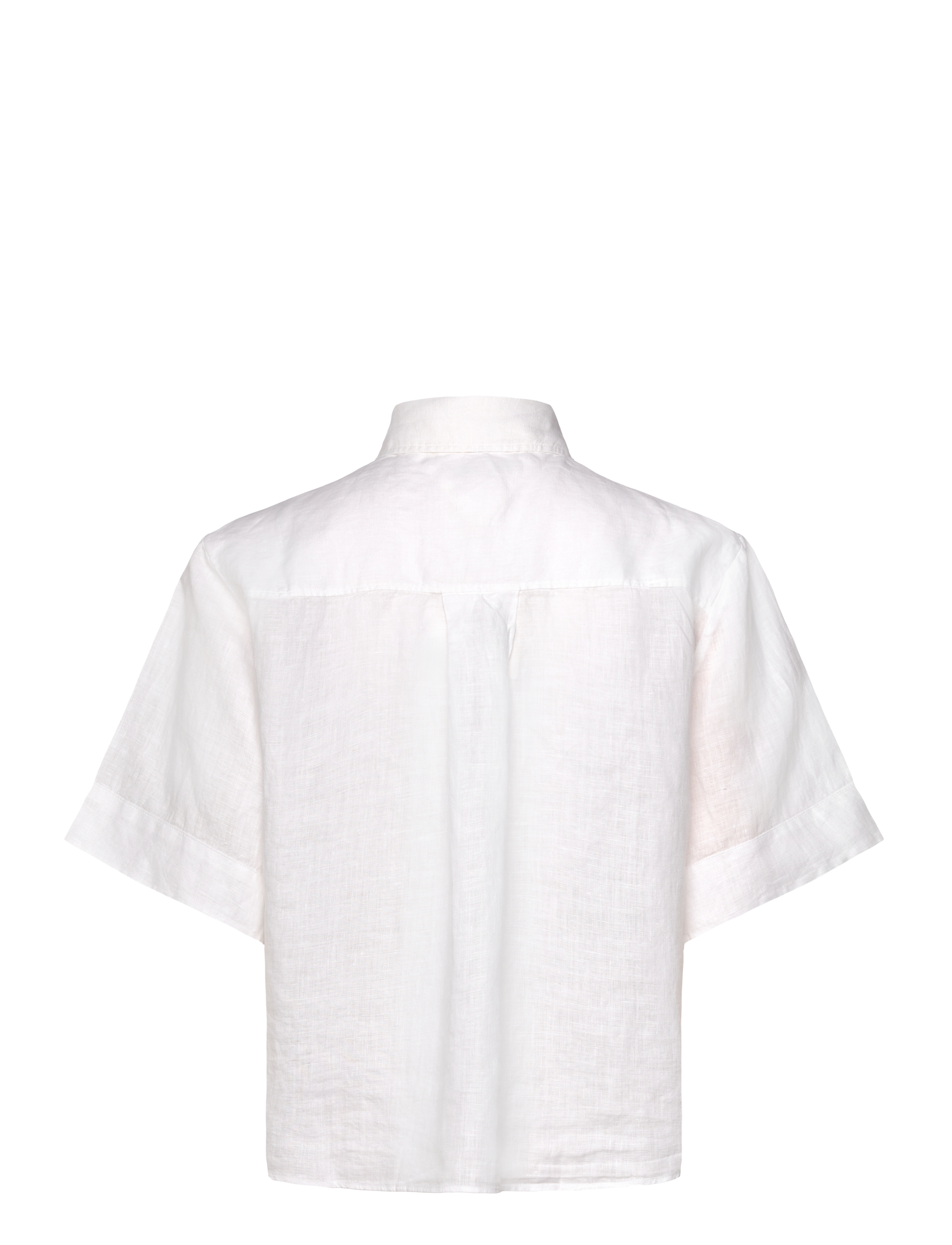 Tommy Hilfiger - ESS LINEN RELAXED S/S SHIRT - th optic white - 2