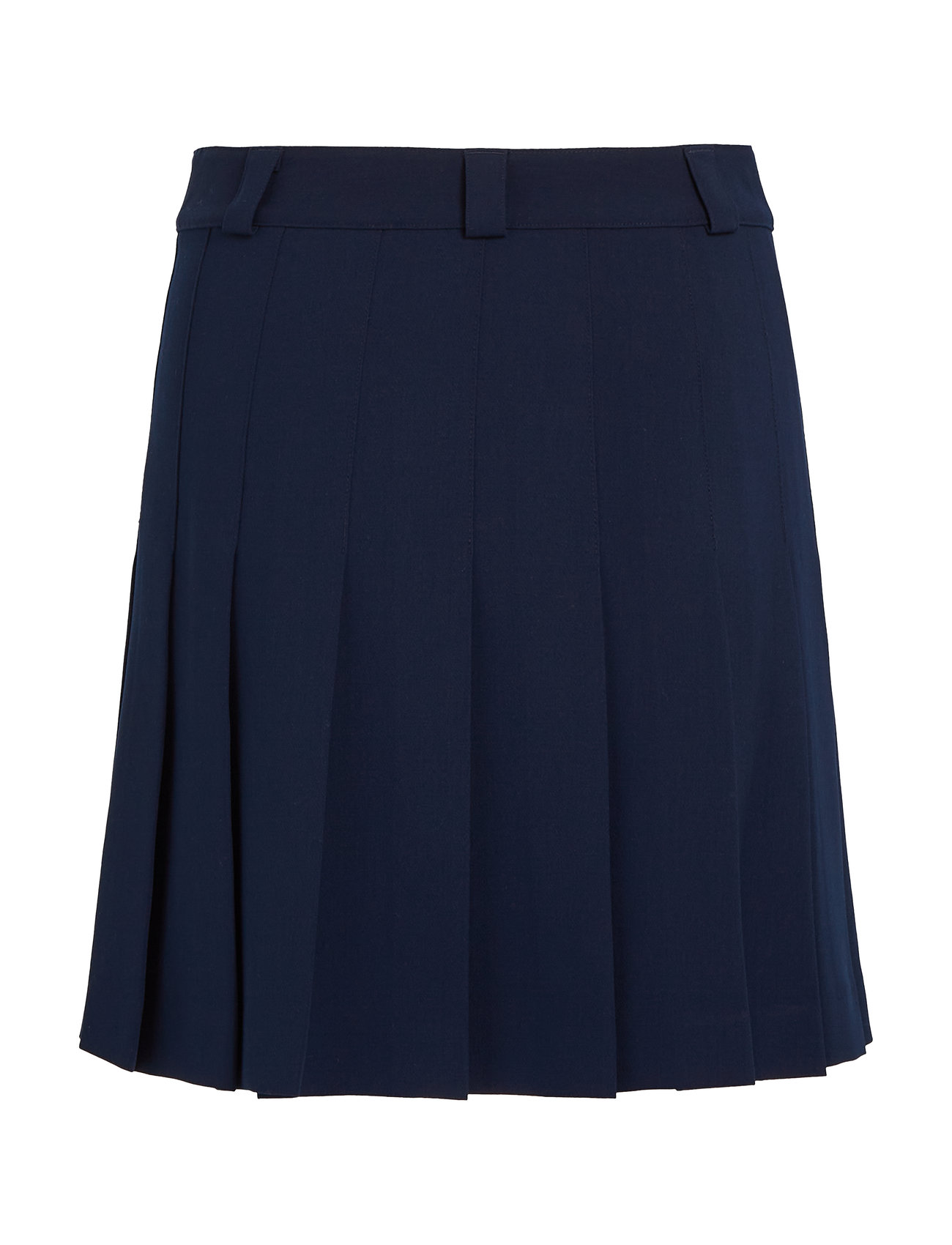 Tommy Hilfiger - GOLD BUTTON PLEATED MINI SKIRT - faltenröcke - dark night navy - 4