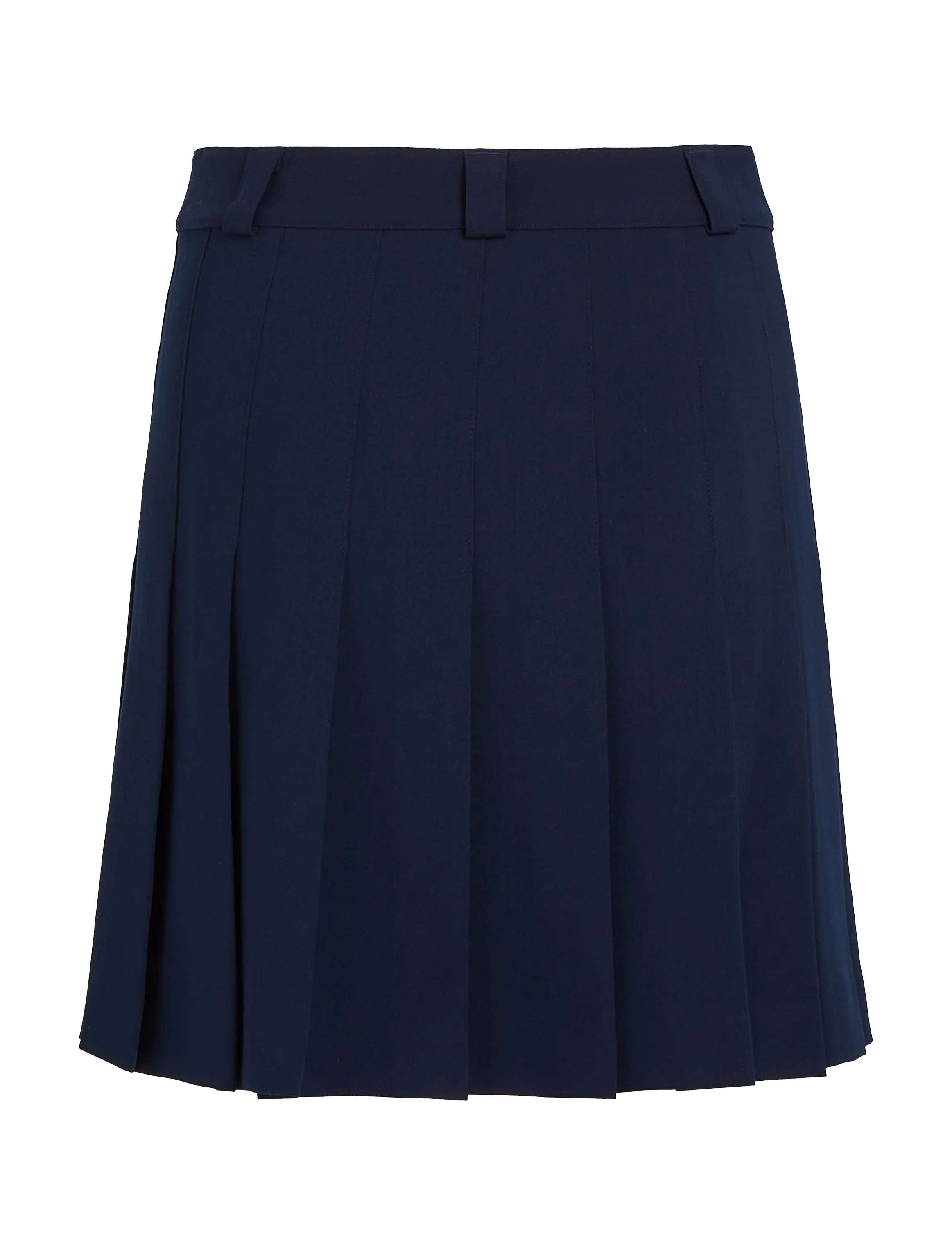 Tommy Hilfiger - GOLD BUTTON PLEATED MINI SKIRT - dark night navy - 4