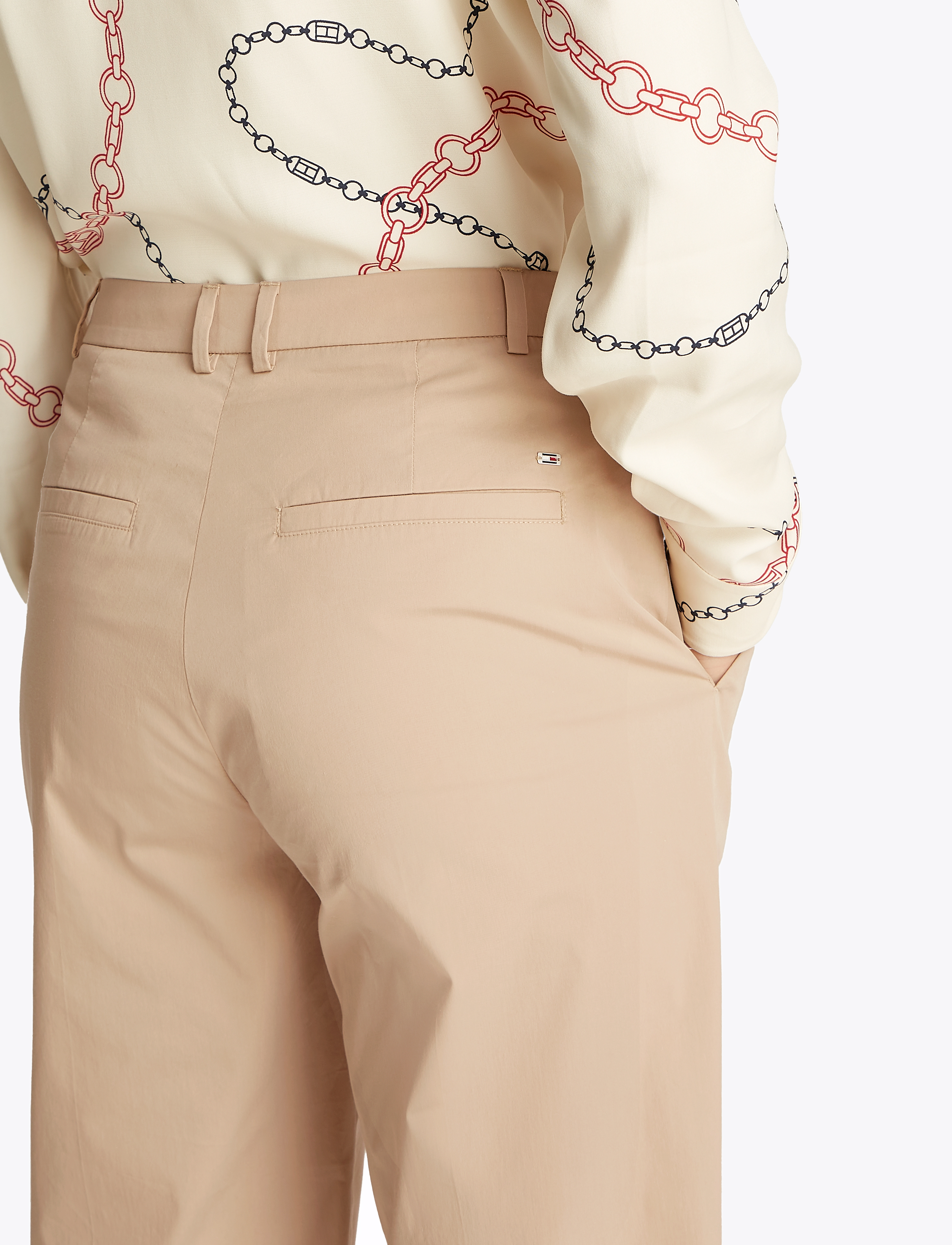 Tommy Hilfiger - LIGHT CO SLIM CHINO - bikses ar taisnām starām - classic beige - 3