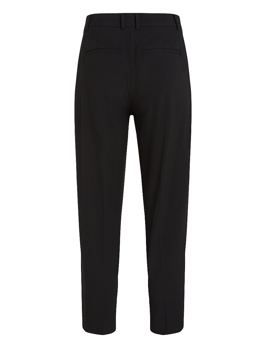 Tommy Hilfiger - LW BI-STRETCH TAPERED PANTS - black - 4