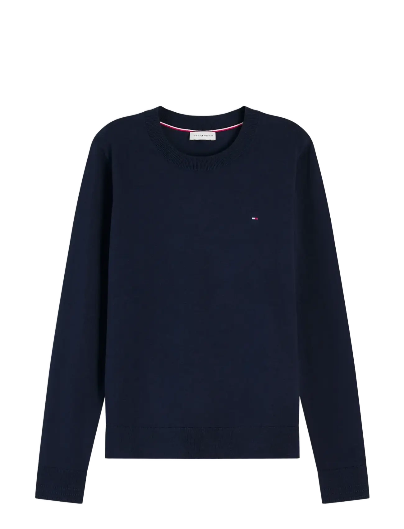 Tommy Hilfiger CO JERSEY FINE GG LS C-NK SWT - Clothing - DARK NIGHT NAVY / navy