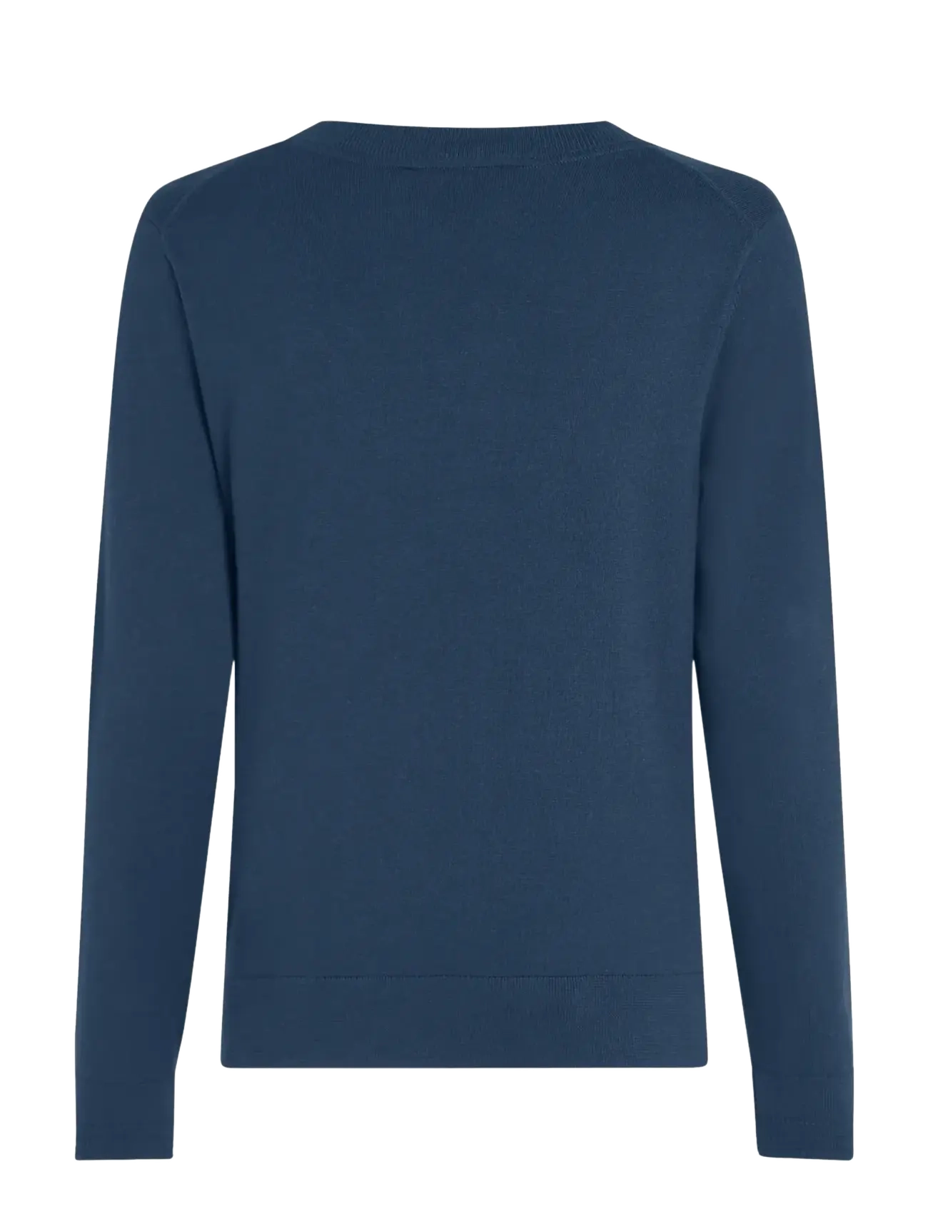 Tommy Hilfiger - CO JERSEY FINE GG LS C-NK SWT - jumpers - dark night navy - 2
