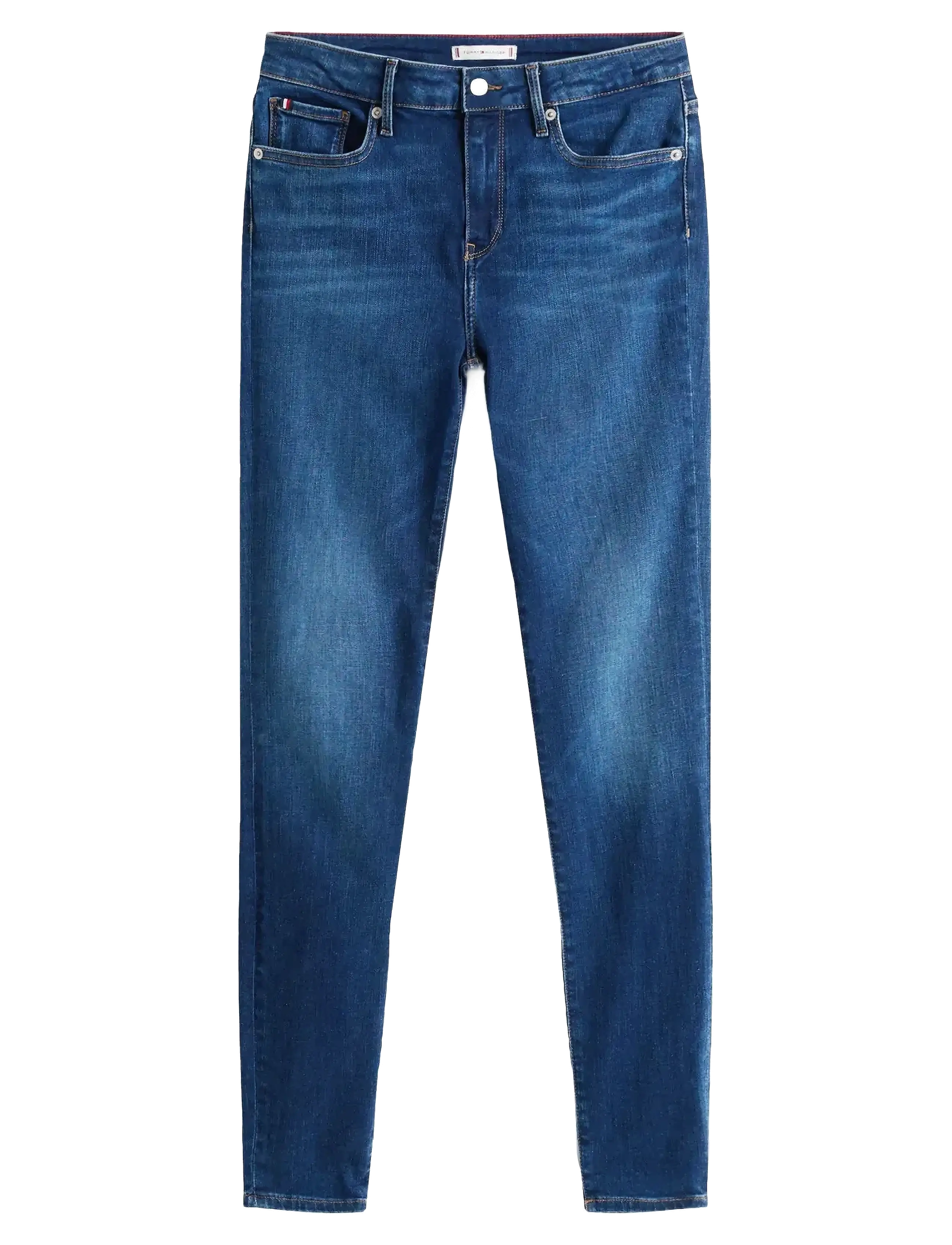 TOMMY HILFIGER Como Mid Rise Skinny Blau - 32x30 - Damen