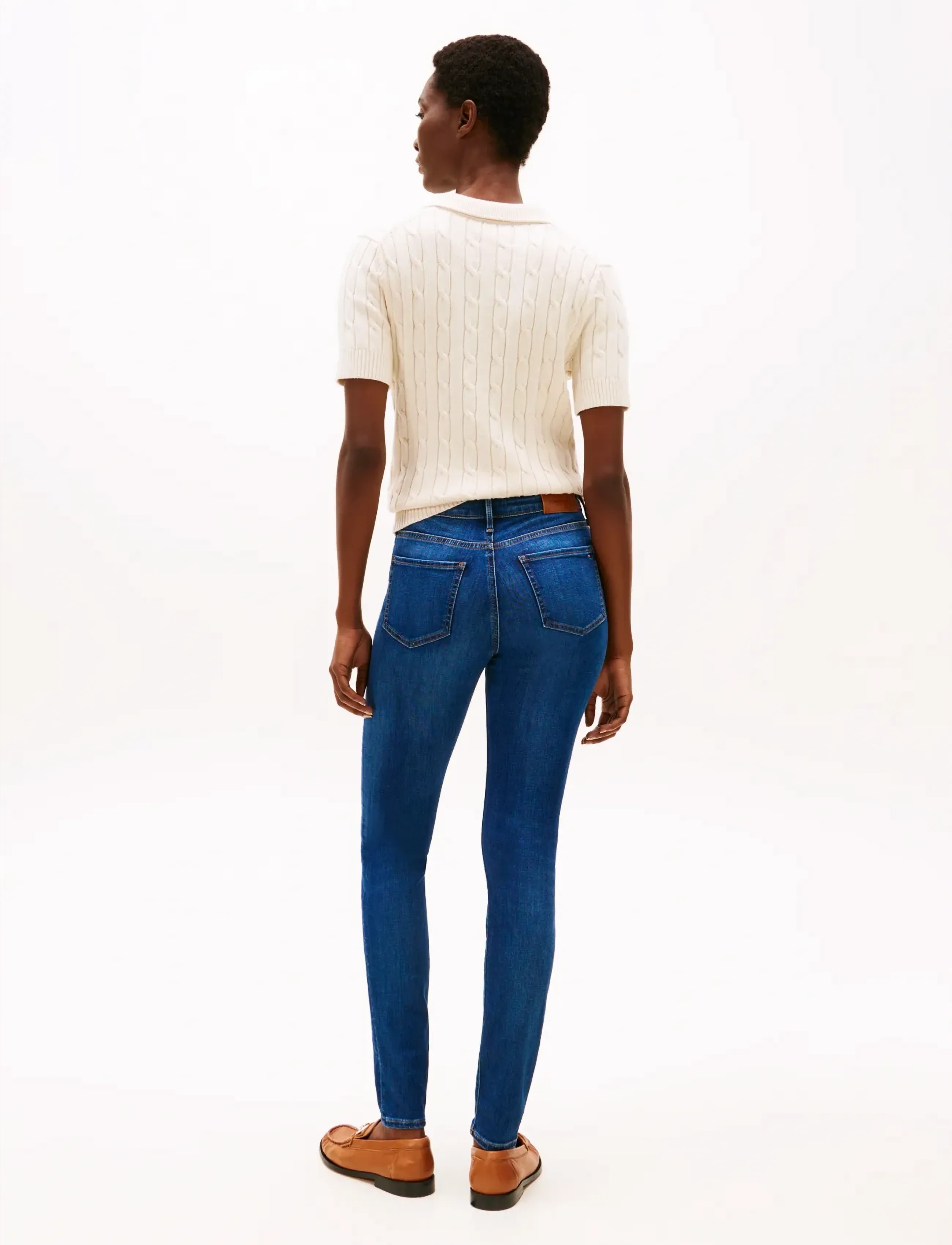 Tommy Hilfiger - COMO MID RISE SKINNY ESSENTIAL - siaurėjantys džinsai - new doreen - 2