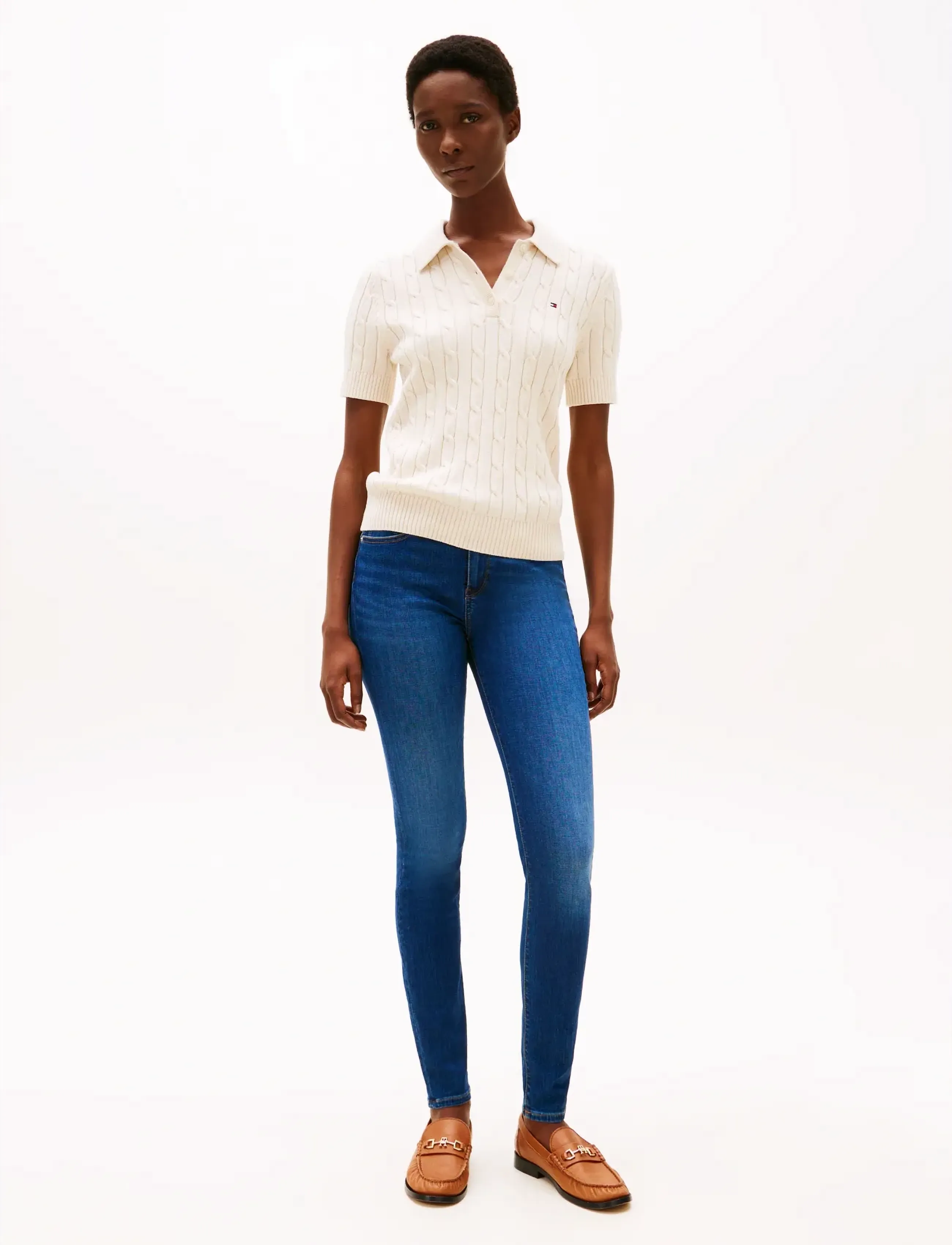 Tommy Hilfiger - COMO MID RISE SKINNY ESSENTIAL - siaurėjantys džinsai - new doreen - 3