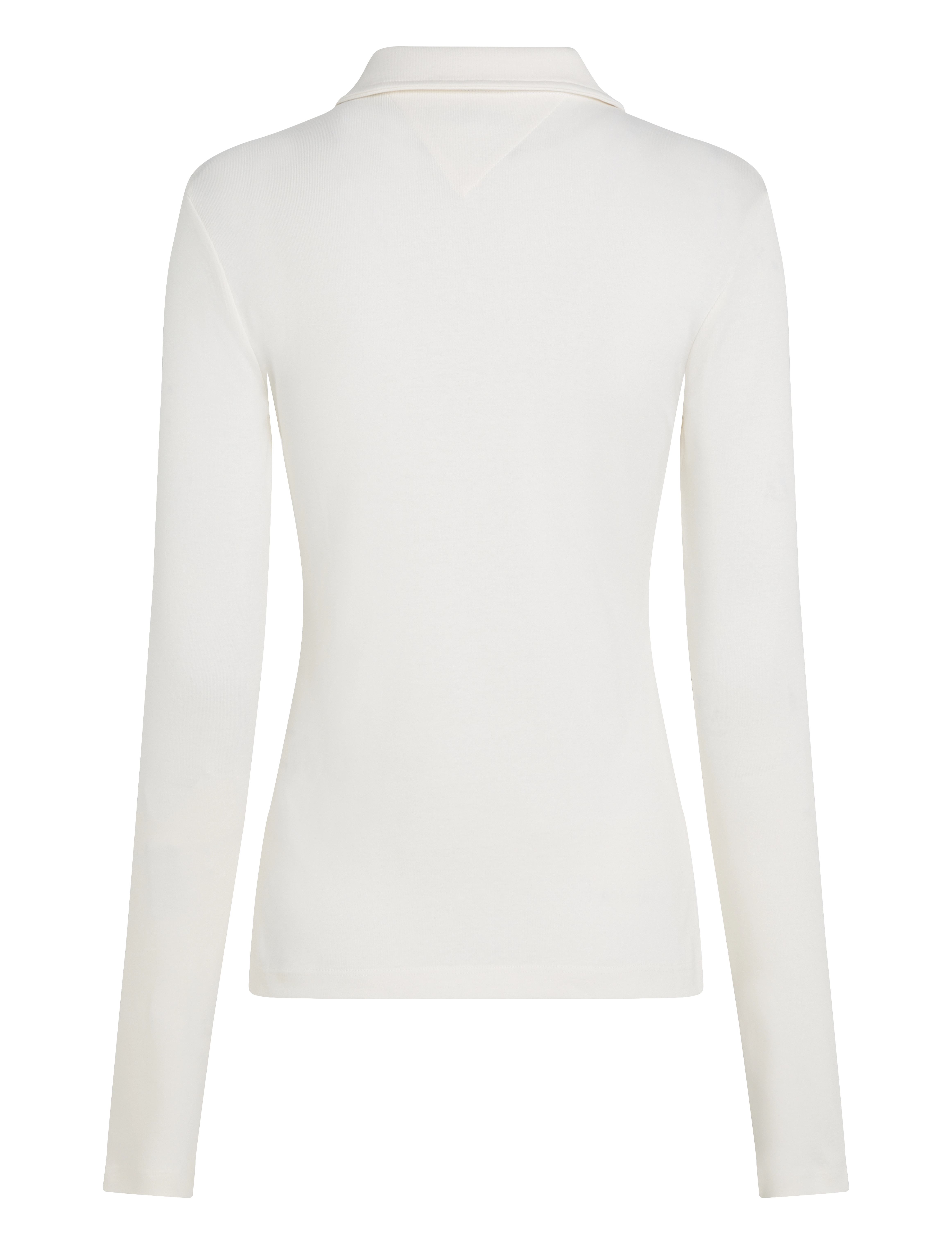 Tommy Hilfiger - SLIM GOLD BTN POLO LS - ivory petal - 4