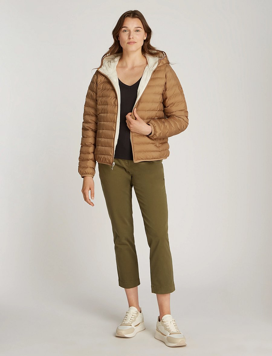 Tommy Hilfiger - REVERSIBLE LW PADDED JACKET - safari canvas - 0