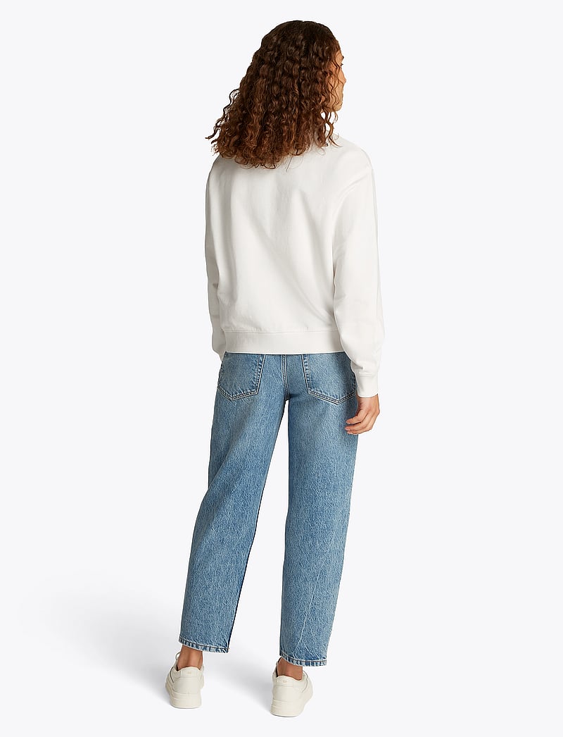 Tommy Hilfiger - REG SCRIPT SWEATSHIRT - vardagsstil - ecru - 3