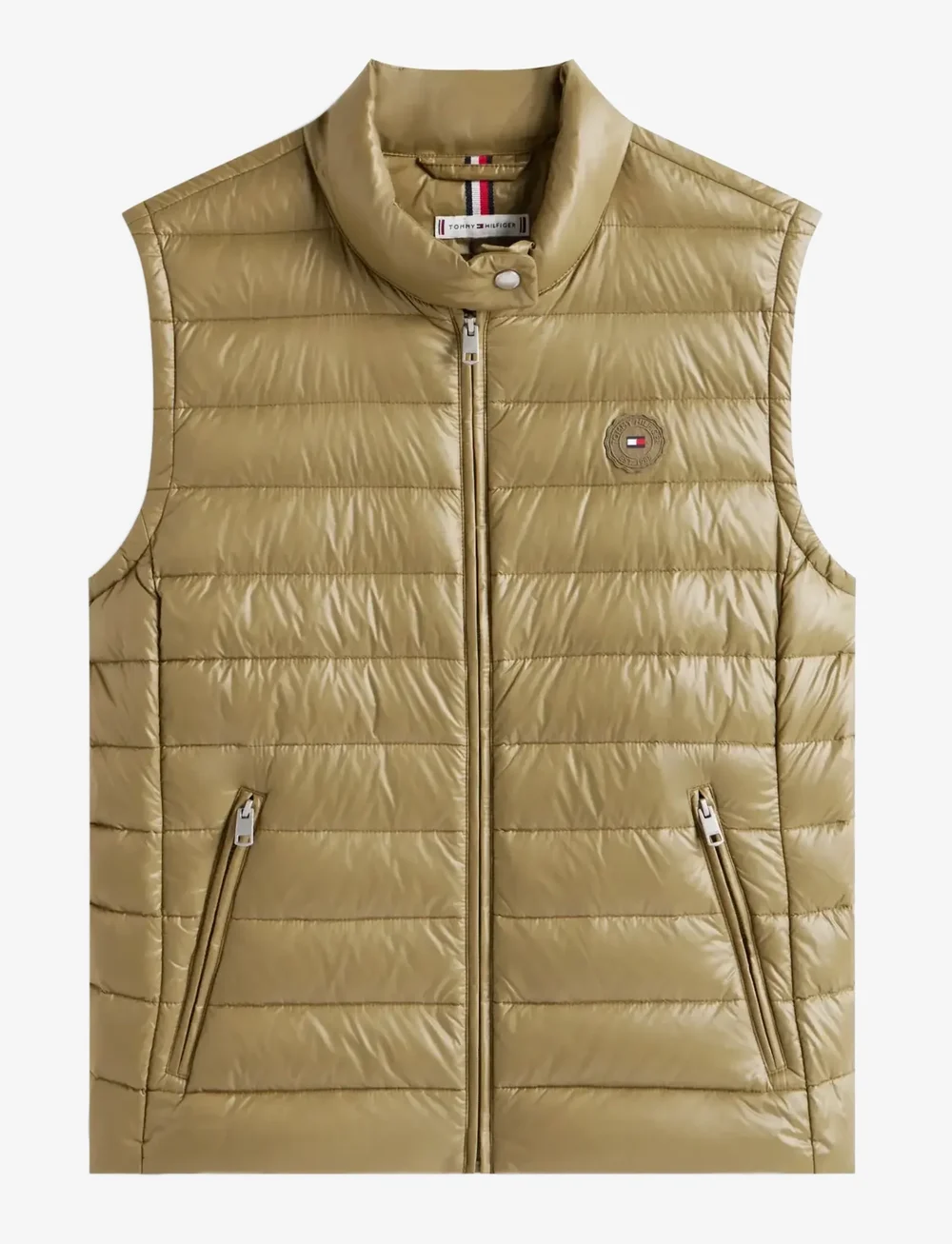 Tommy Hilfiger - UL DOWN REG MOCK NK VEST - herbstjacken - vintage olive - 1