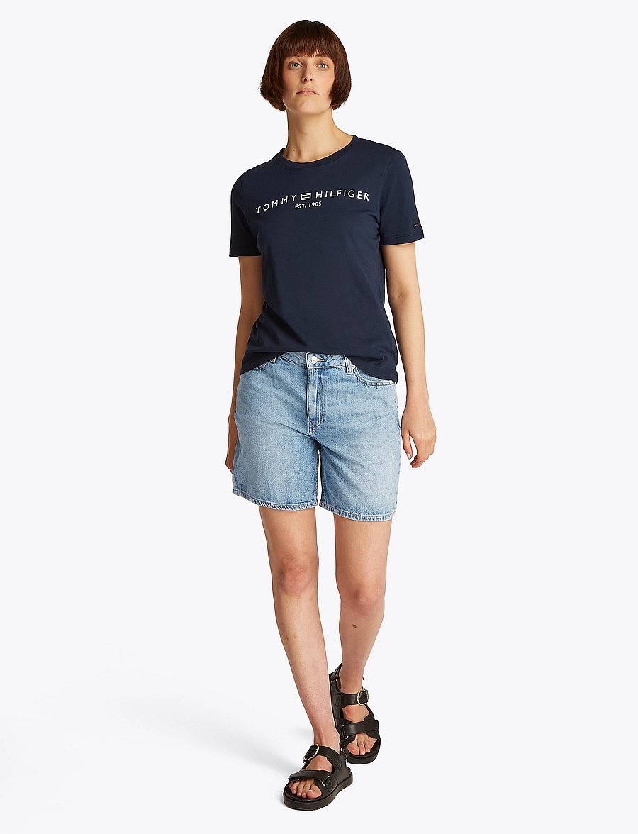 Tommy Hilfiger - DNM STRAIGHT SHORT RW SIA - lühikesed teksapüksid - sia - 2