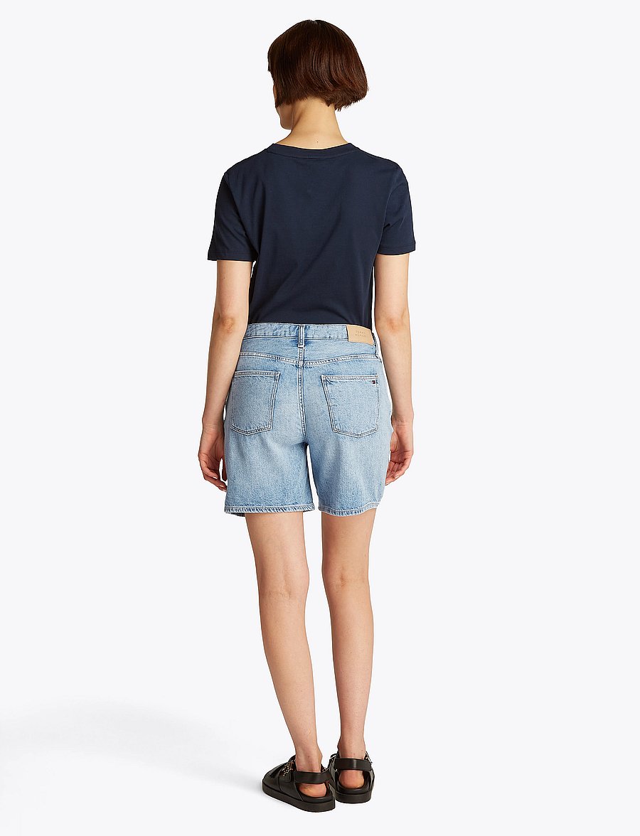 Tommy Hilfiger - DNM STRAIGHT SHORT RW SIA - lühikesed teksapüksid - sia - 4