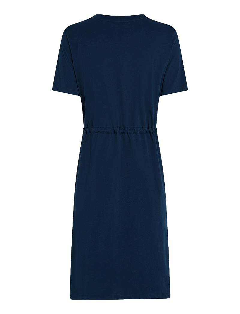 Tommy Hilfiger - HILFIGER TEE DRESS - sommarklänningar - dark night navy - 3