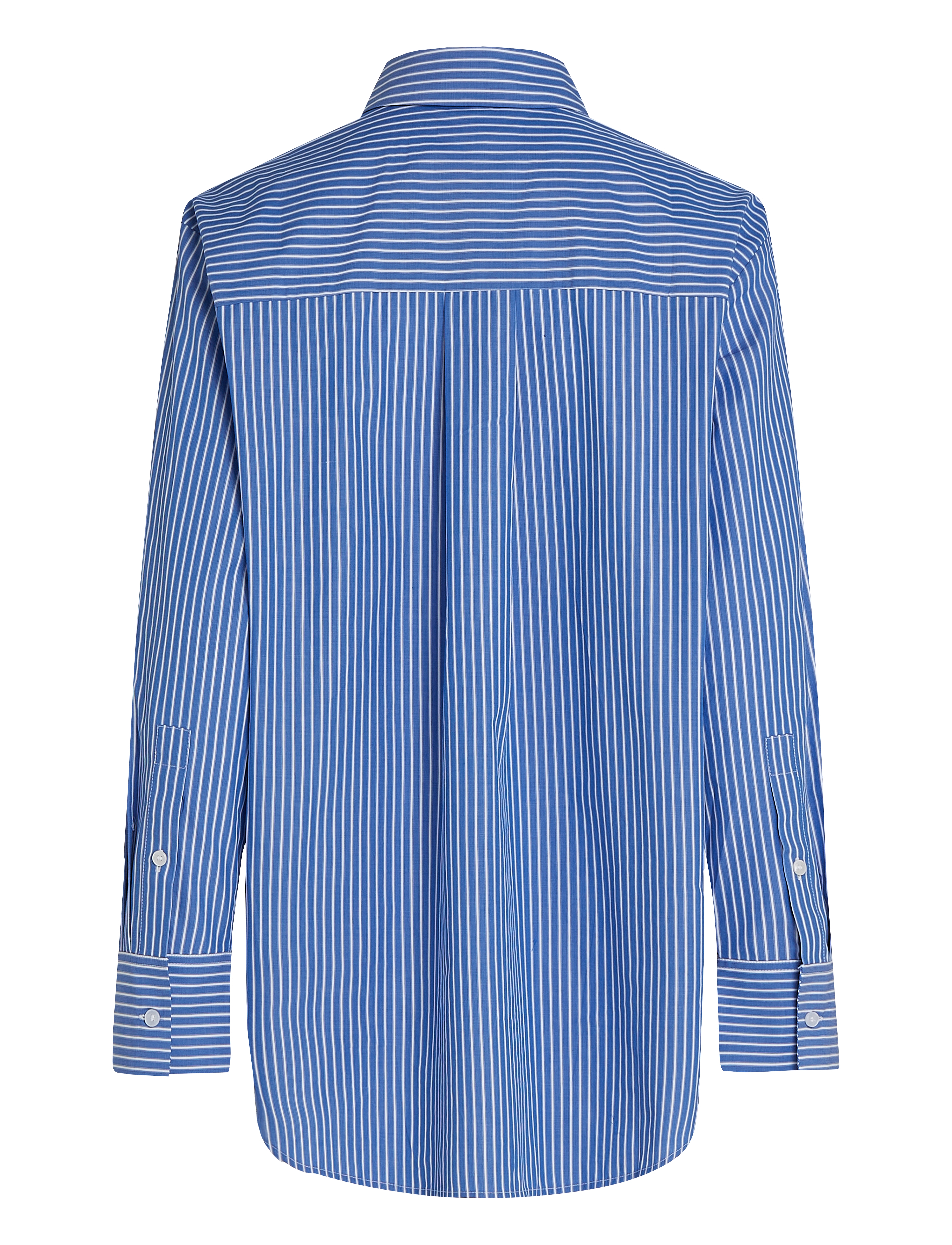 Tommy Hilfiger - ESS POPLIN EASY FIT SHIRT - langærmede skjorter - blue stp - 4