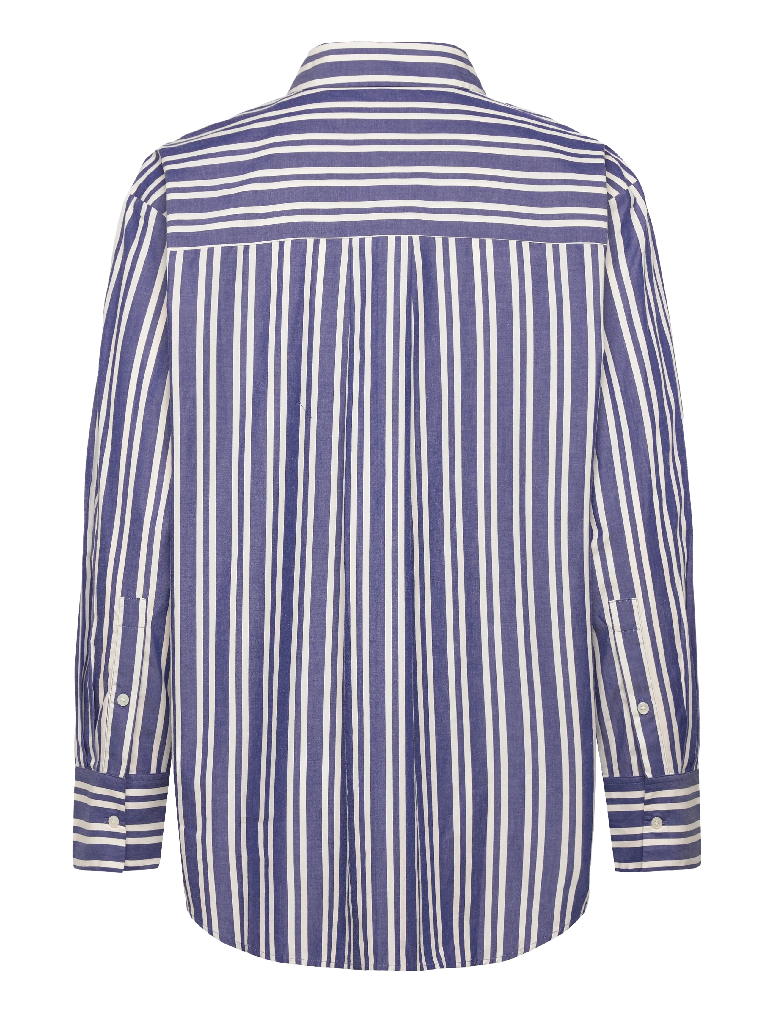 Tommy Hilfiger - ESS POPLIN EASY FIT SHIRT - långärmade skjortor - marine stp - 2