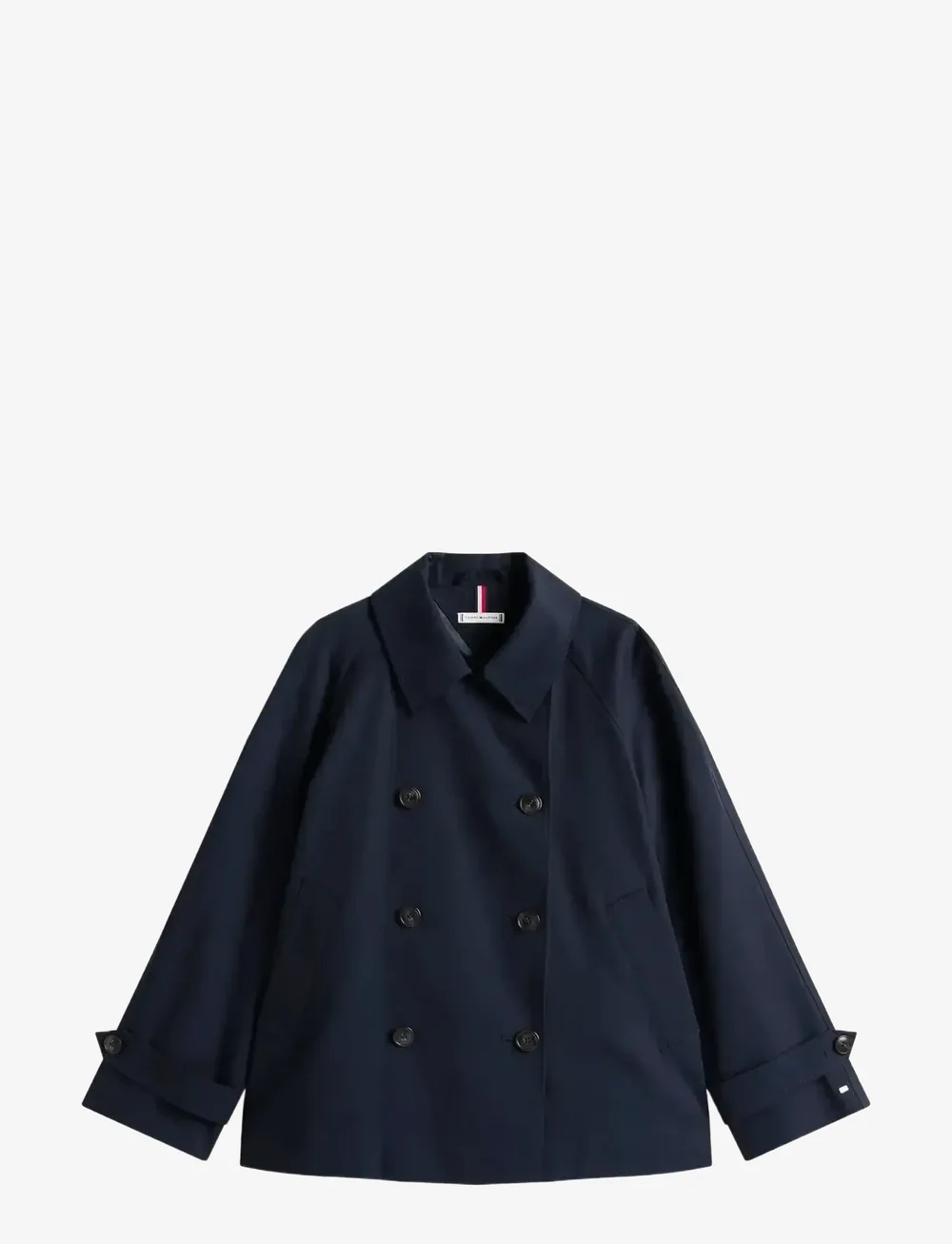 Tommy Hilfiger - COTTON REG SHORT TRENCH COAT - utilityjackor - desert sky - 1