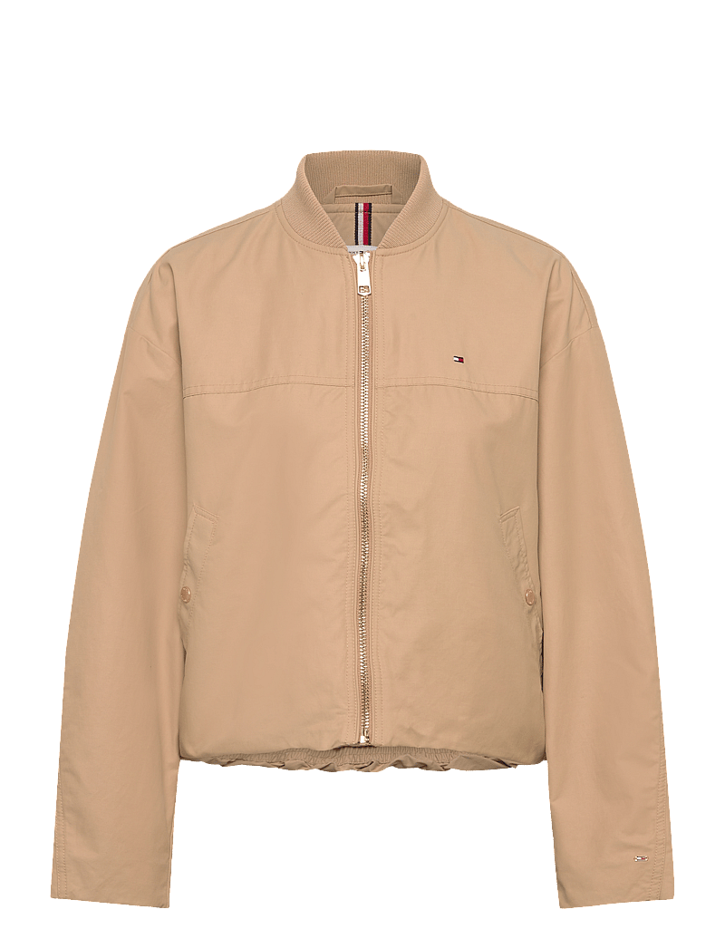 Tommy Hilfiger - COTTON NYLON REG BOMBER - bomberjakker - country ivory - 1