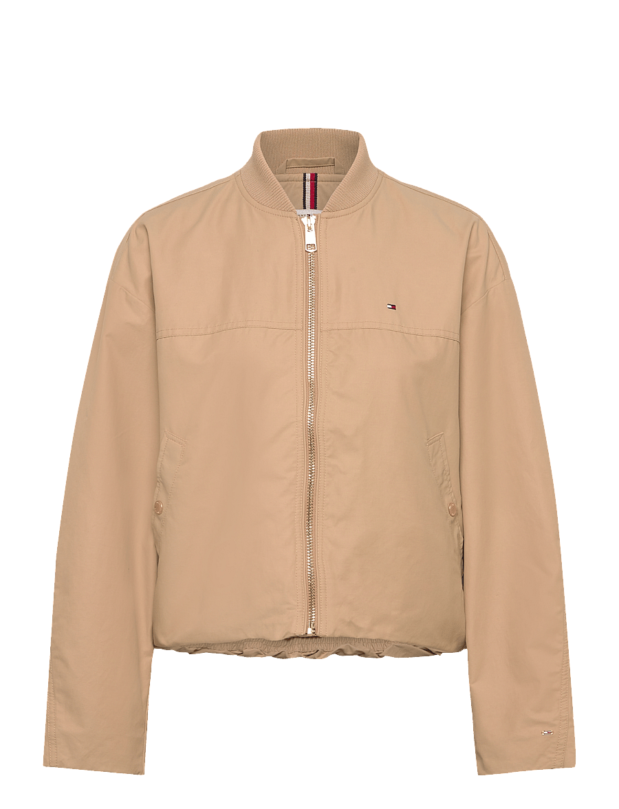 Tommy Hilfiger - COTTON NYLON REG BOMBER - bomberjacken - country ivory - 1