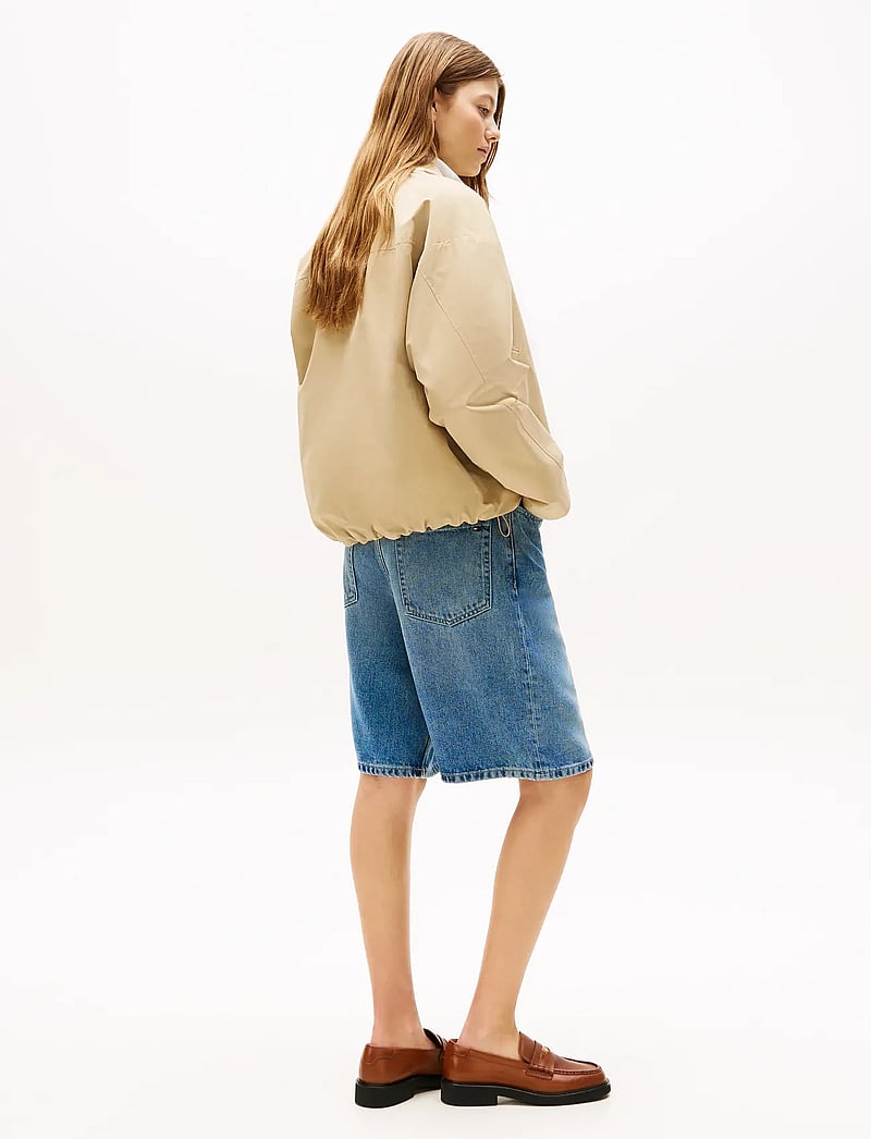 Tommy Hilfiger - COTTON NYLON REG BOMBER - bomberjakker - country ivory - 4