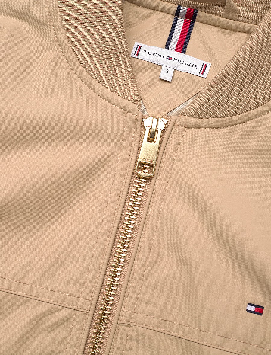 Tommy Hilfiger - COTTON NYLON REG BOMBER - bomberjacken - country ivory - 5