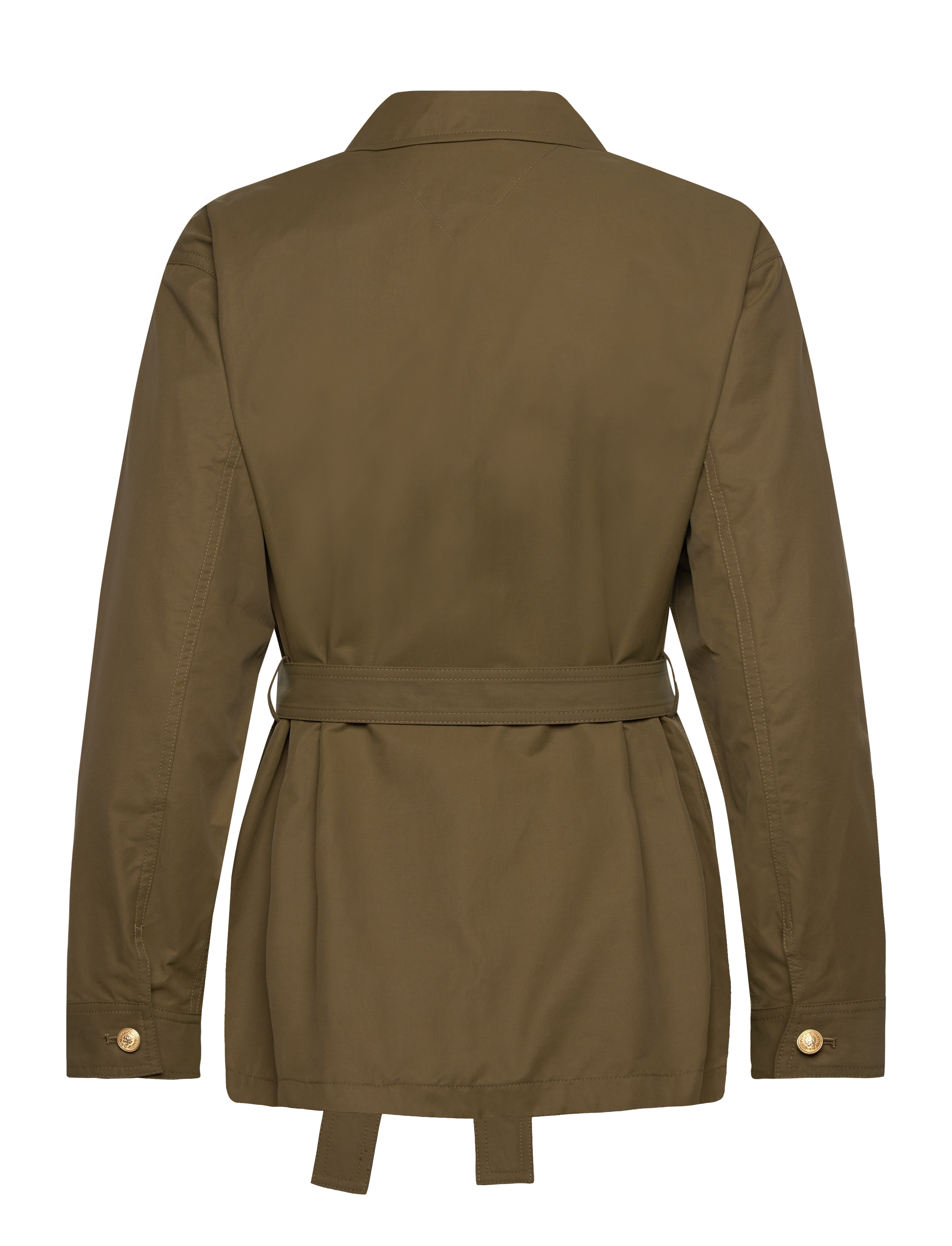 Tommy Hilfiger - COTTON NYLON REG FIELD JACKET - overtøj - utility olive - 2
