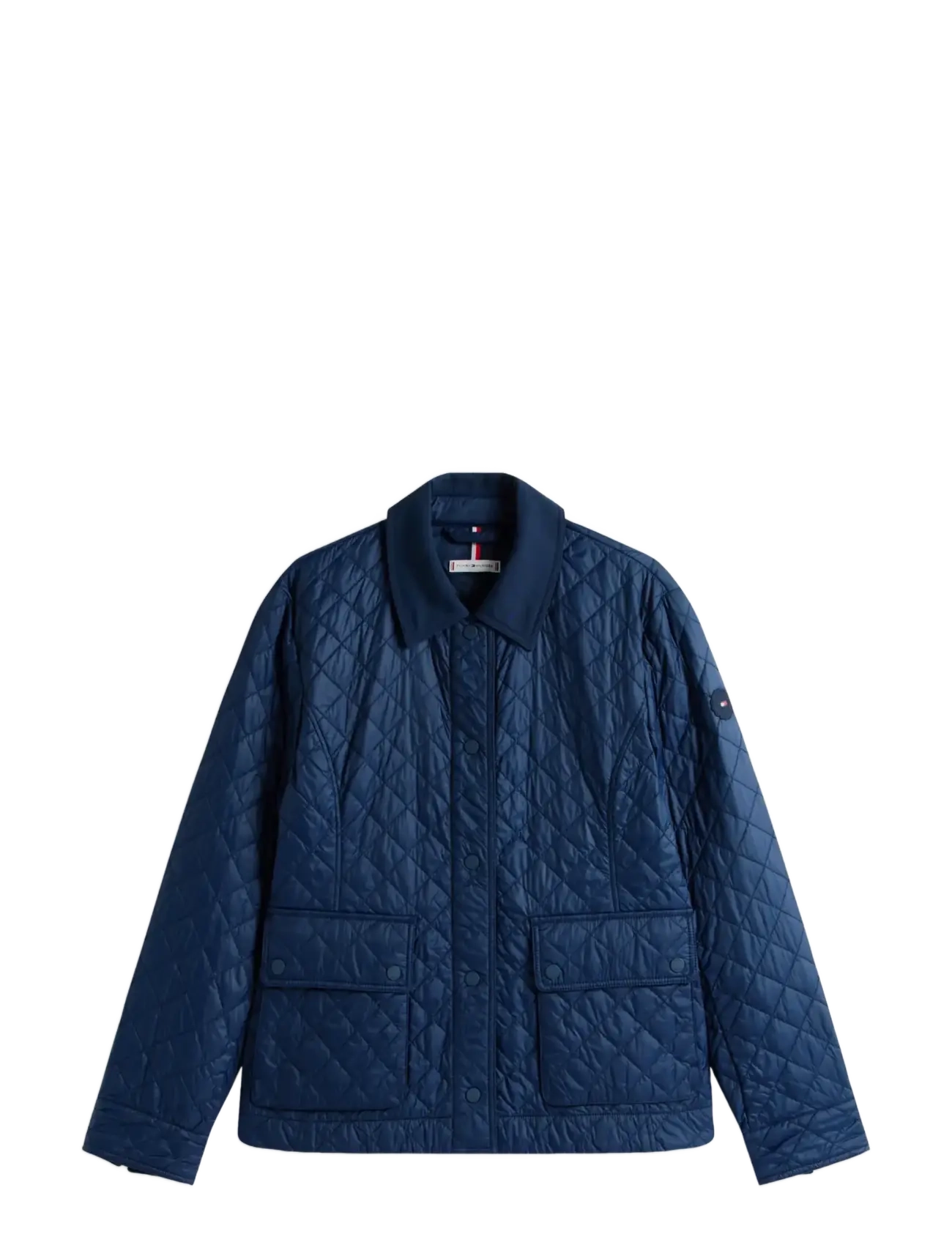 Tommy Hilfiger PADDED NYLON SLIM QUILTED JACKET - Tepitud jakid - DARK NIGHT NAVY / navy