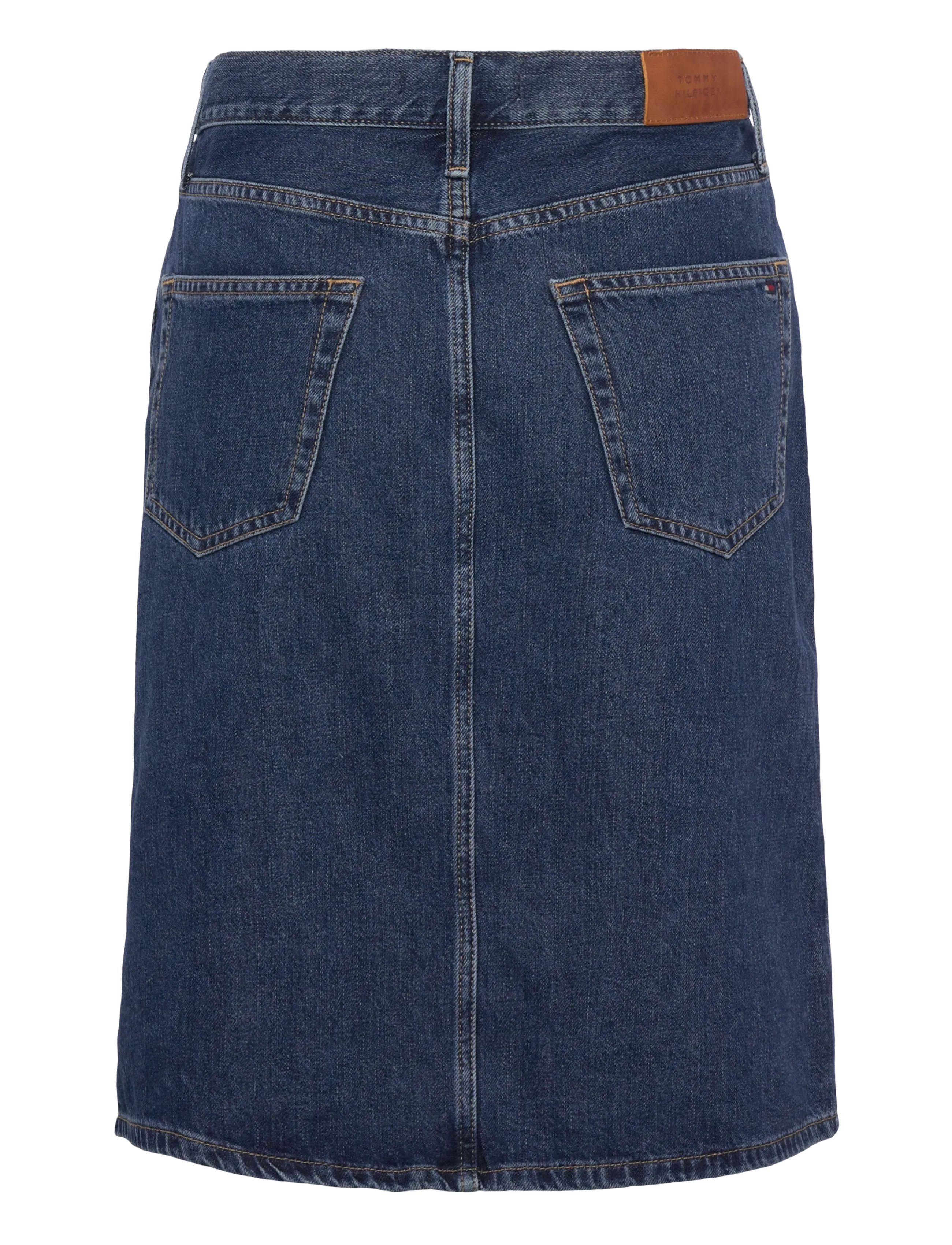 Tommy Hilfiger - DNM DEE STRAIGHT KNEE RW SKIRT - dee - 2